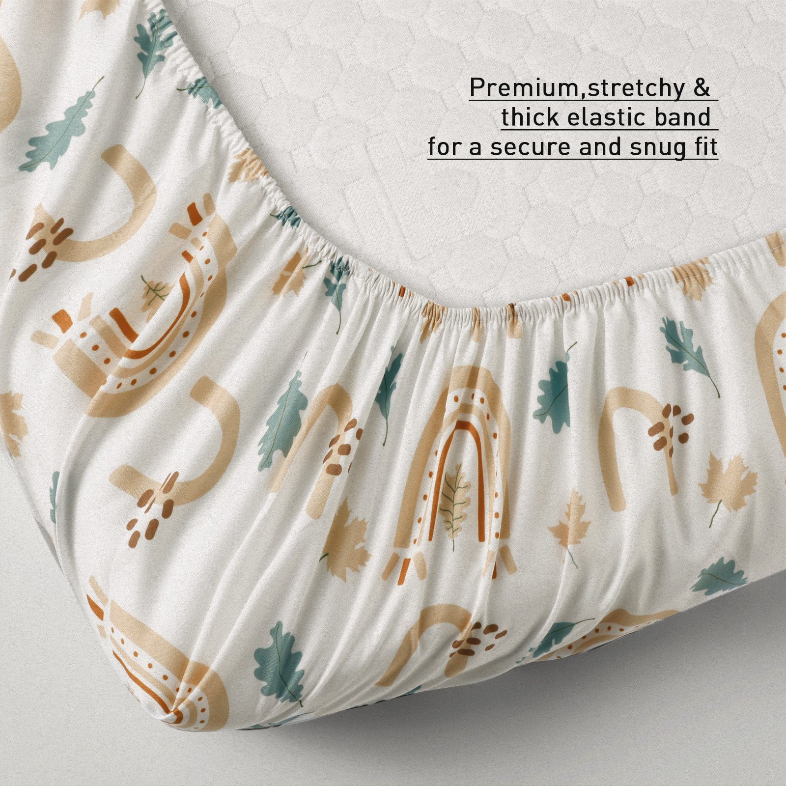 Cute Rainbow | Fitted Sheets 2-Pack