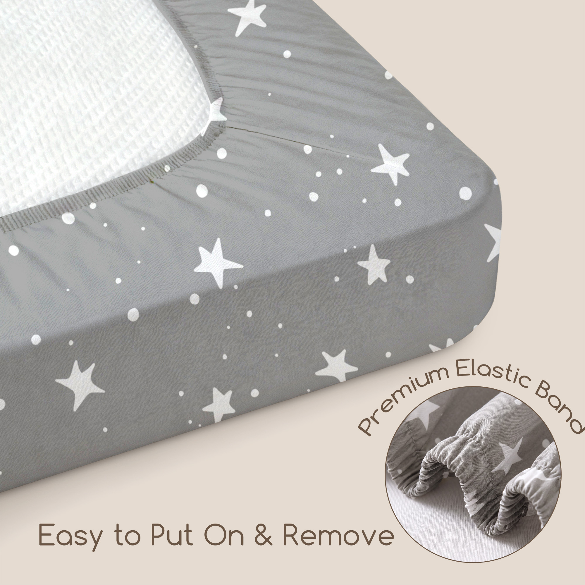 Midnight Space Adventure | Soft Microfiber Baby Crib Sheets 3 Pack