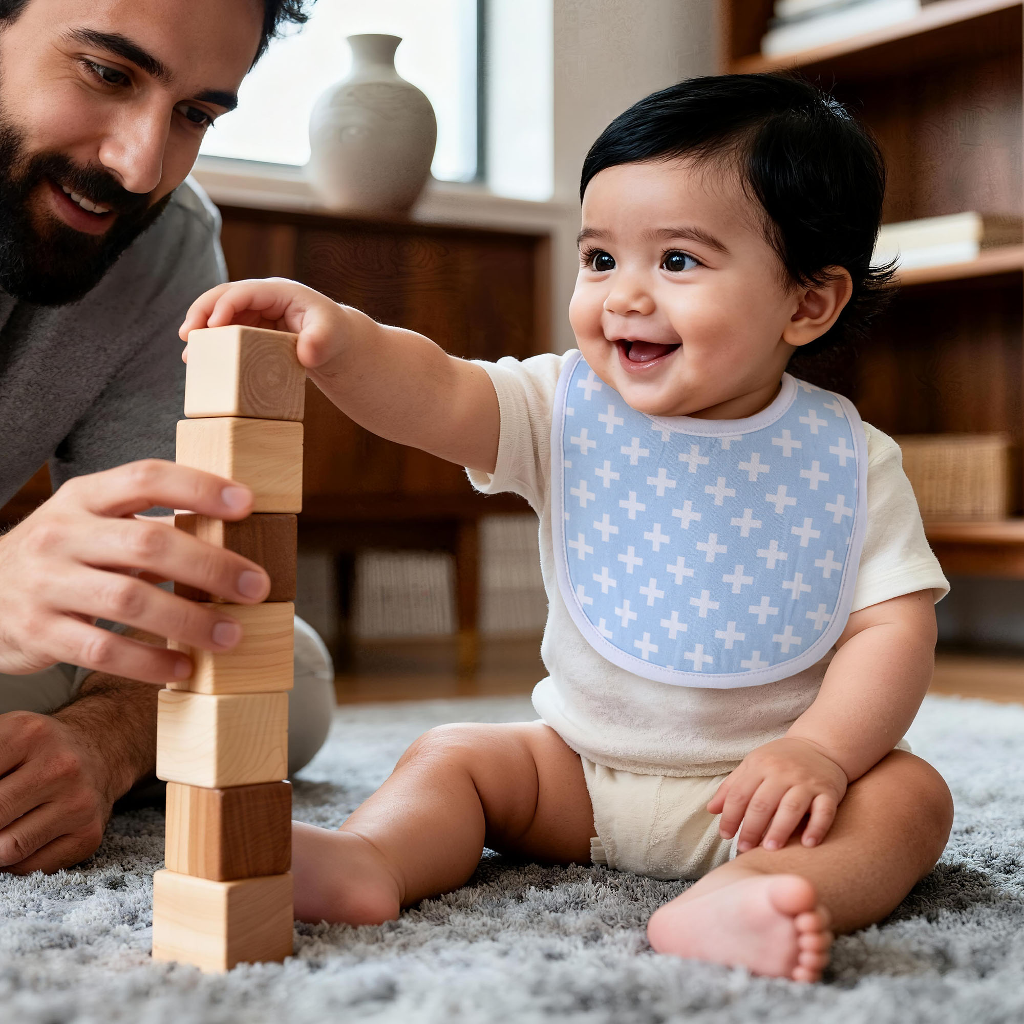 Fantasyland | Organic Cotton Bandana Bibs 10 Pack | 0-36 Months