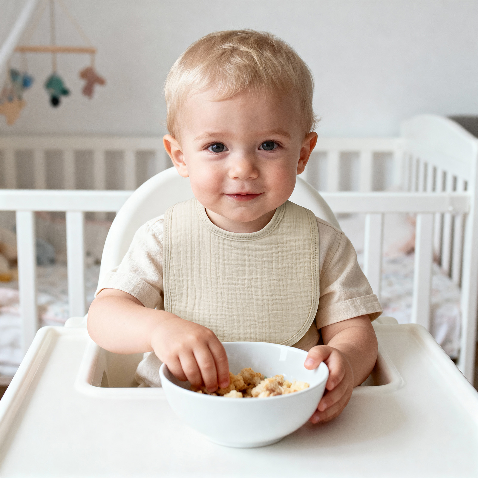 Ocean Whimsy | baby muslin bibs 6 pack | 0-36 months