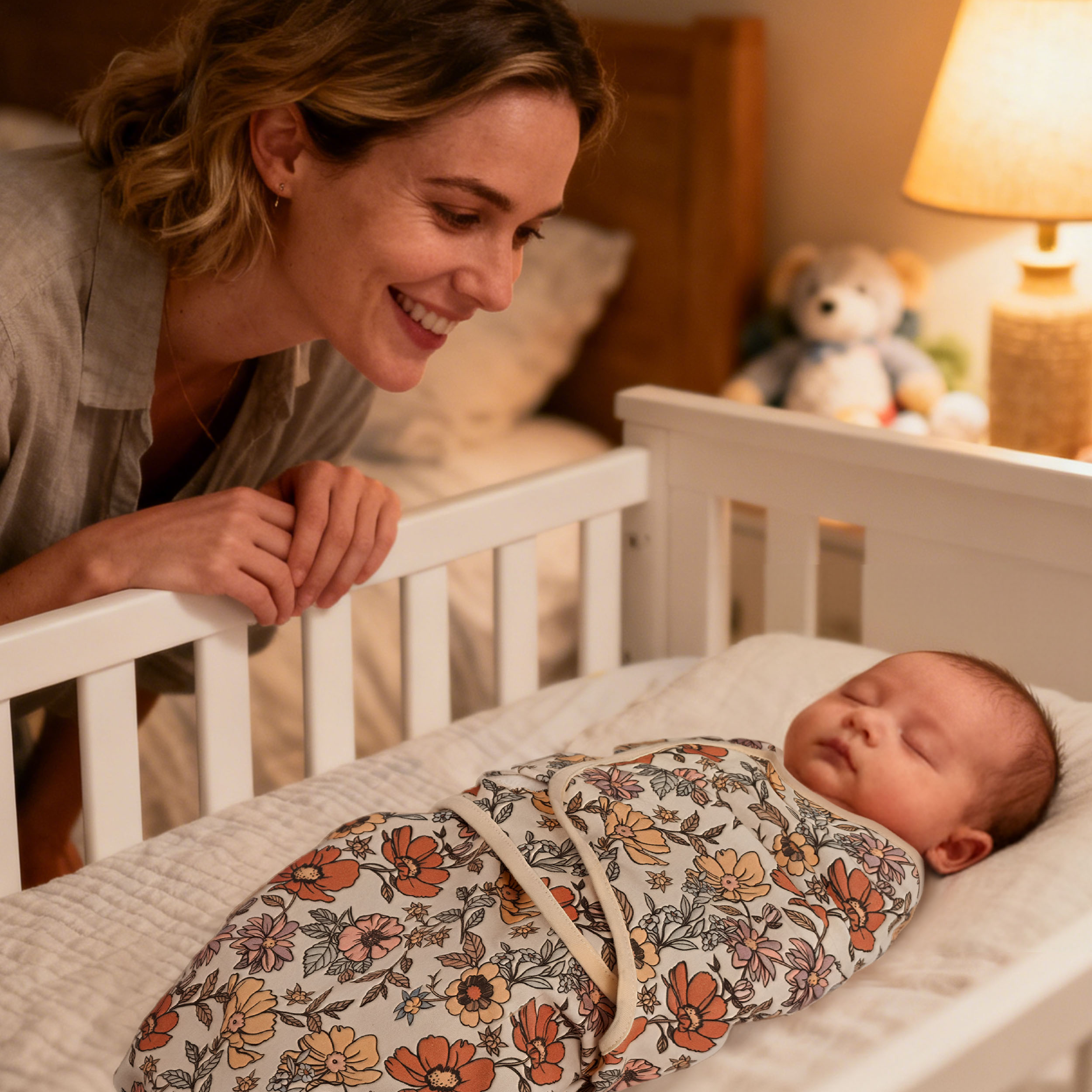 Vintage Flowers | Baby Swaddle 2-Pack | 22*26''