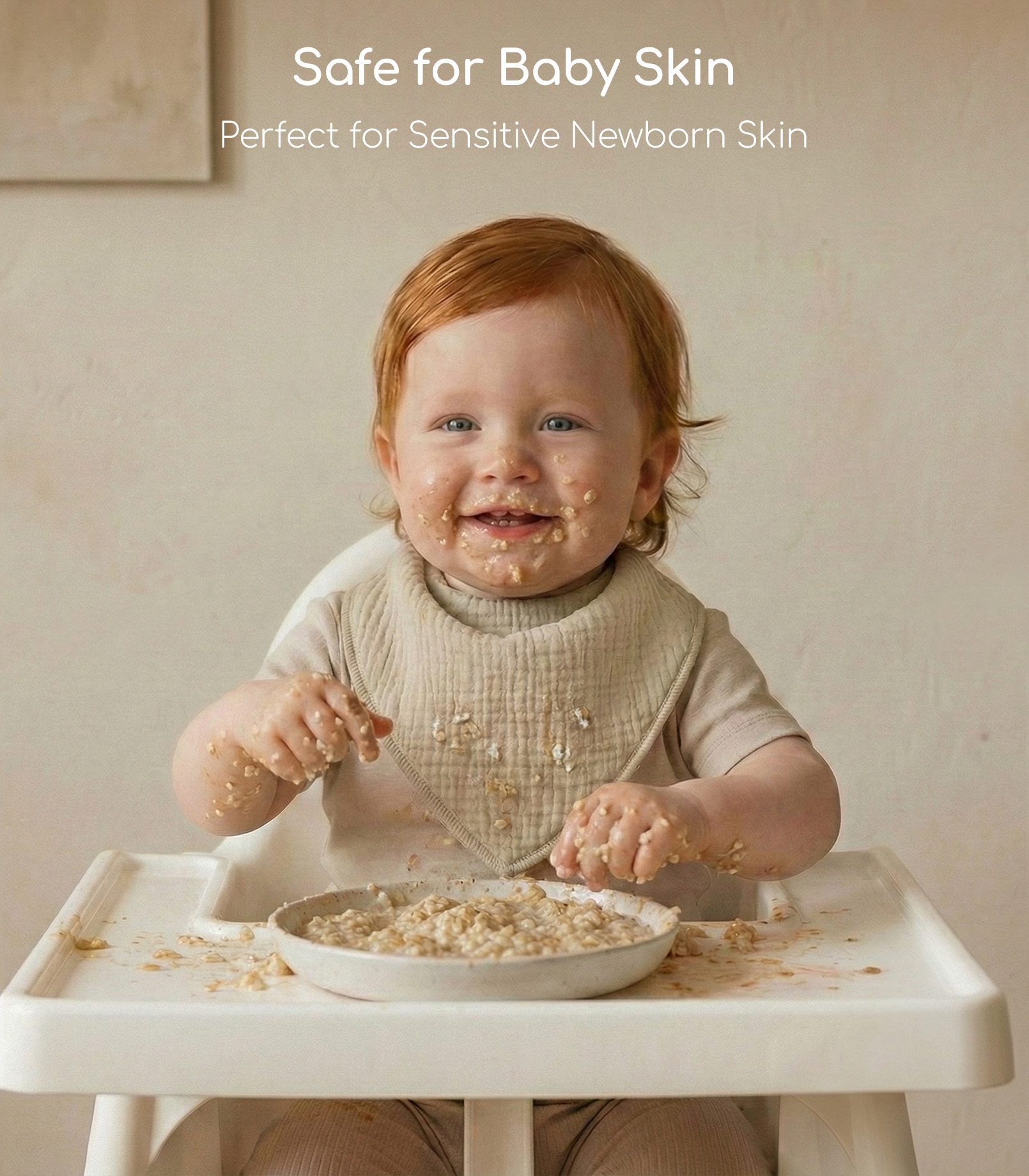 Silent Bud | Soft & Absorbent Muslin Bandana Bibs 8 Pack