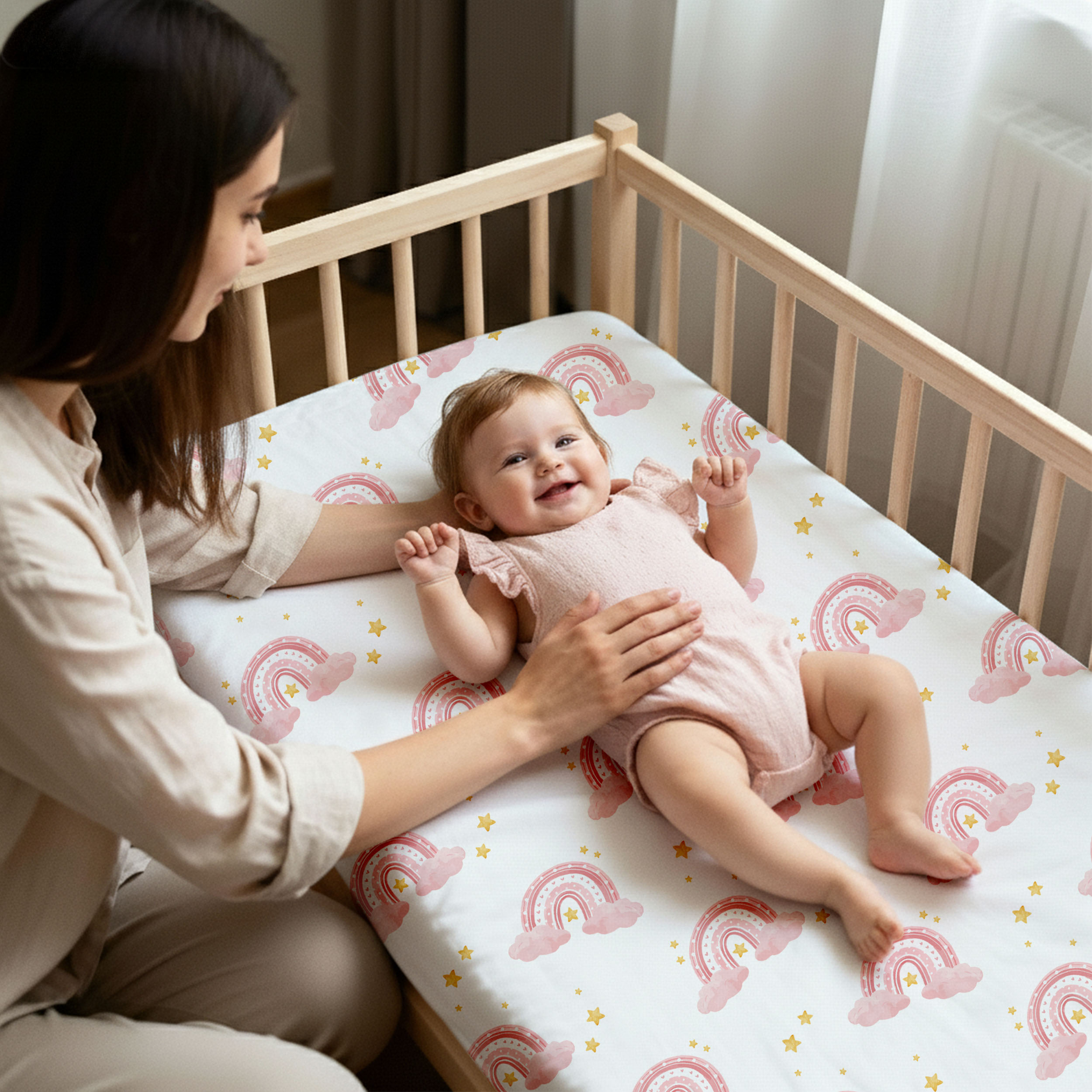 Rainbow Bridge | Fitted Sheets 2-Pack