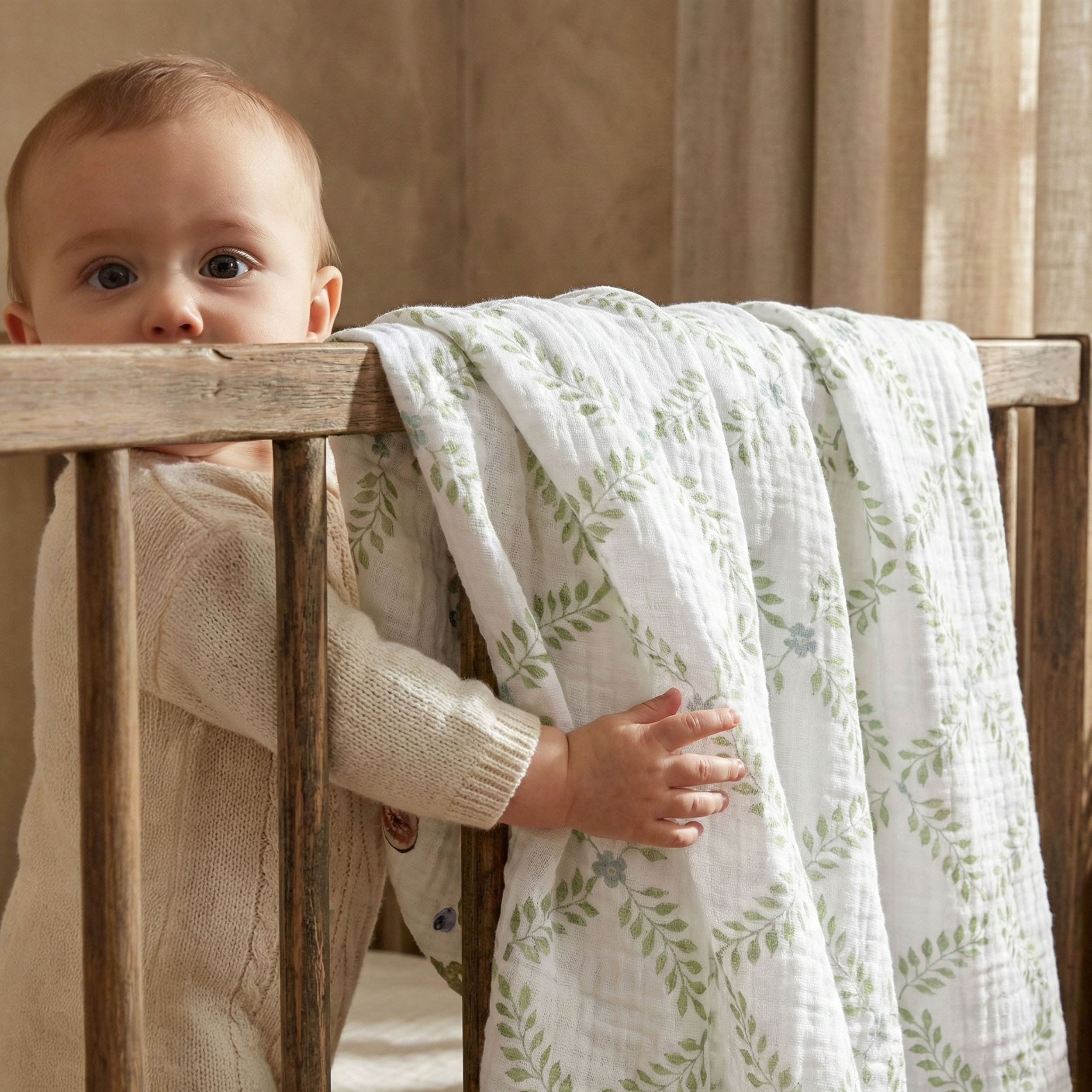 Muslin Swaddle Blankets 3-Pack | 38"x40" | Pick Fruits