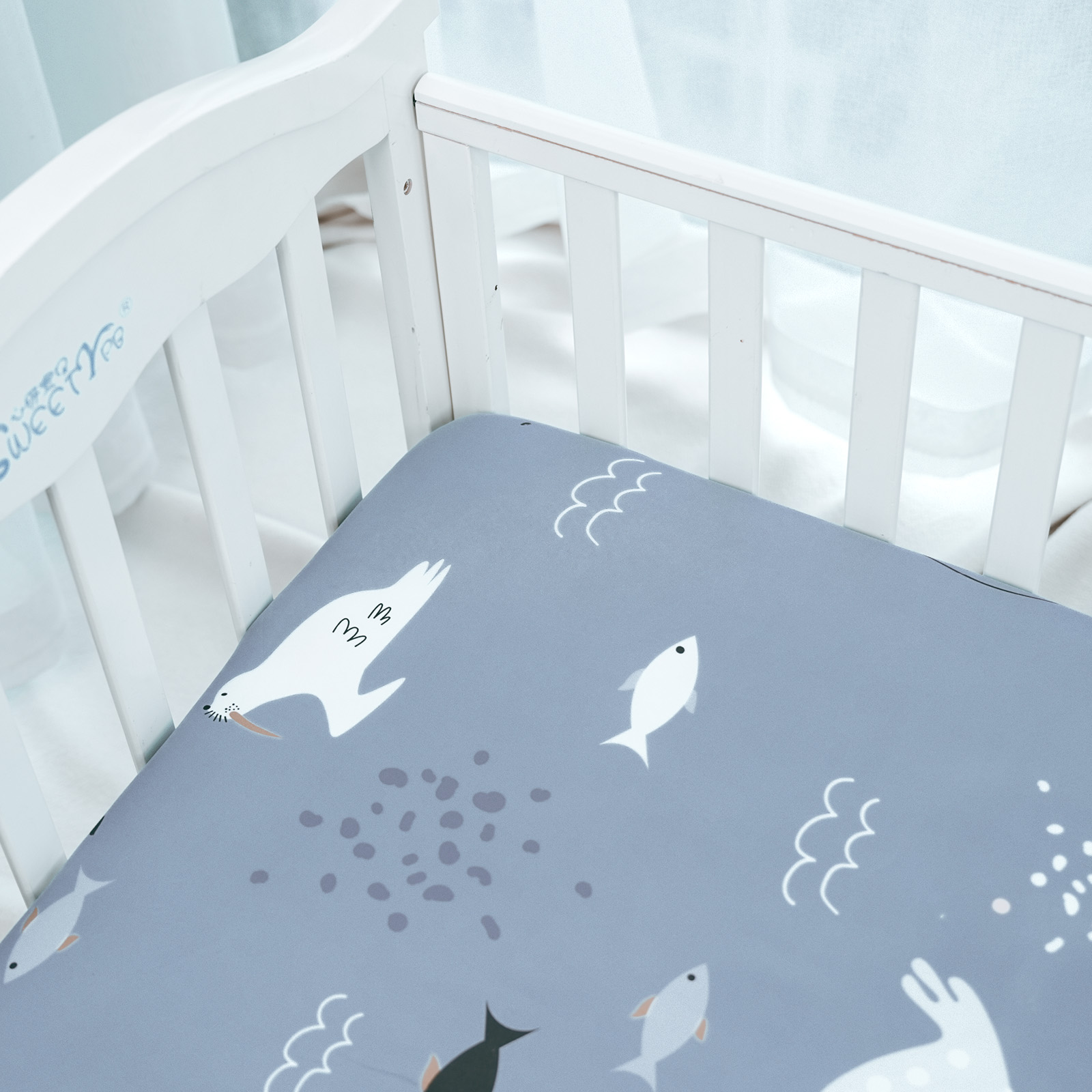 Fish & Sea | Fitted Sheets 2-Pack