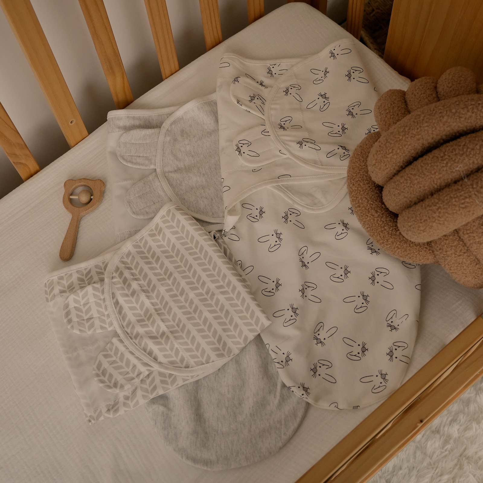 Bunny Land | Gllquen baby Swaddle 0-3 Months 3 Pack