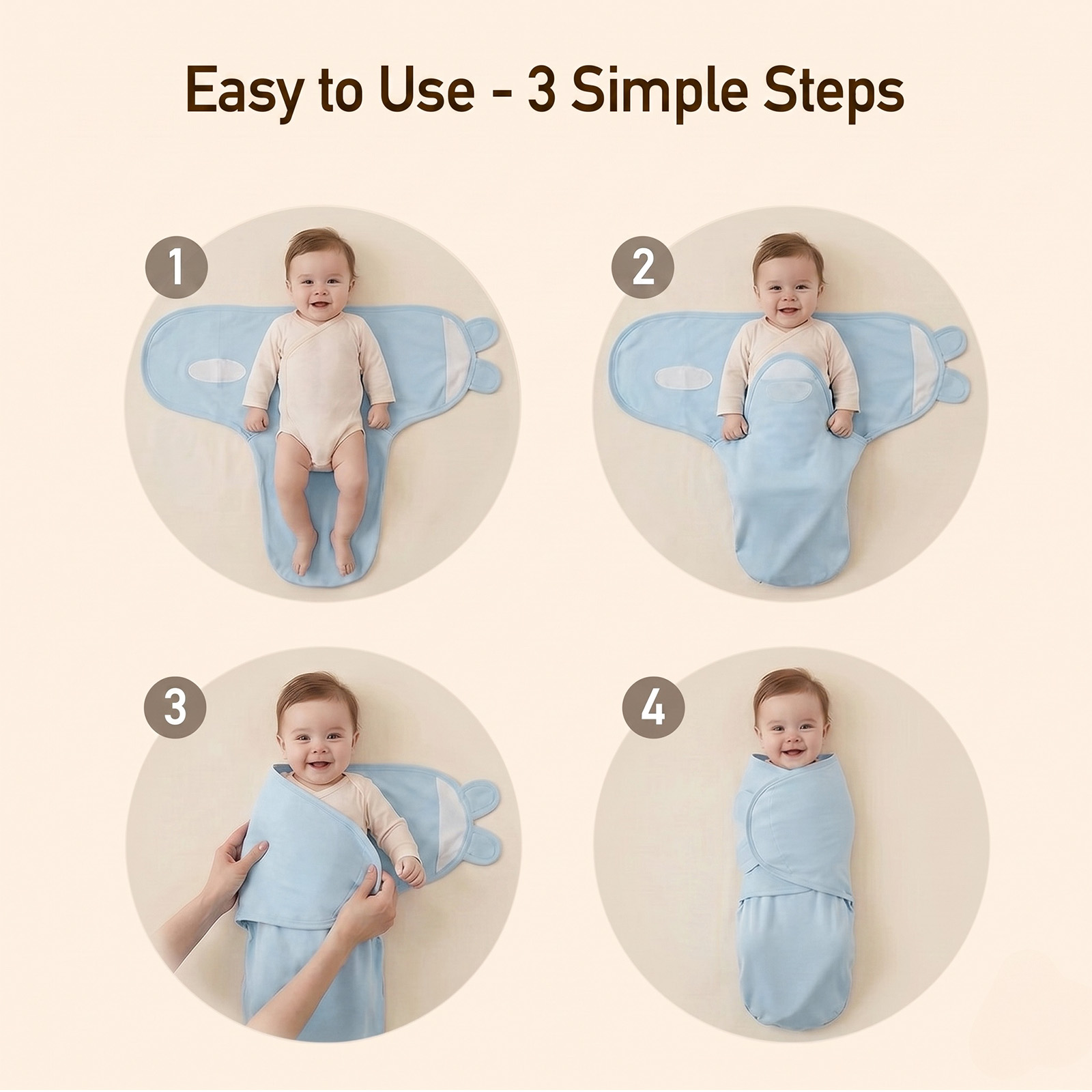 Tropical Dino  Print | Baby Swaddle 3 Pack | 0-3 Months