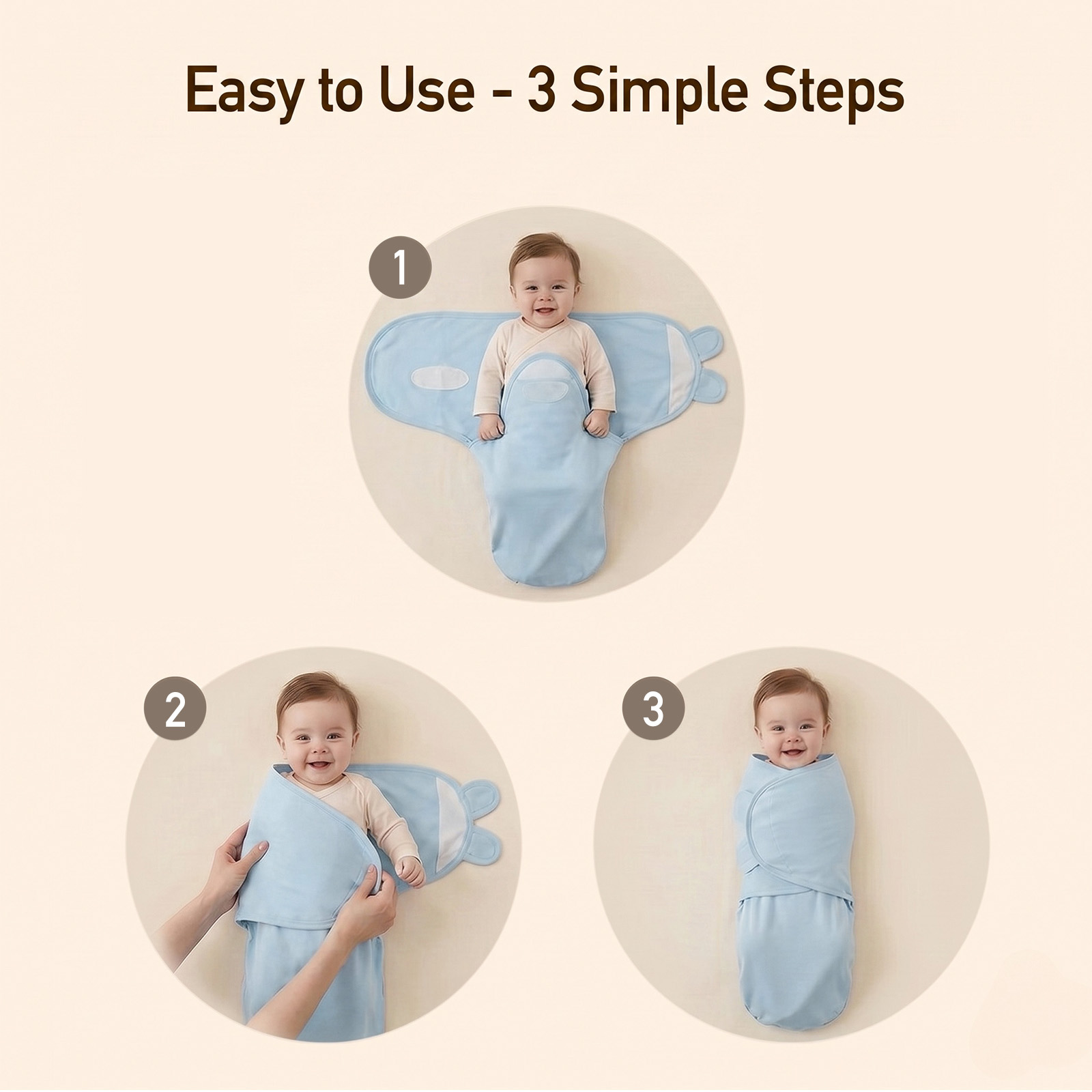 Tropical Dino  Print | Baby Swaddle 3 Pack | 0-3 Months