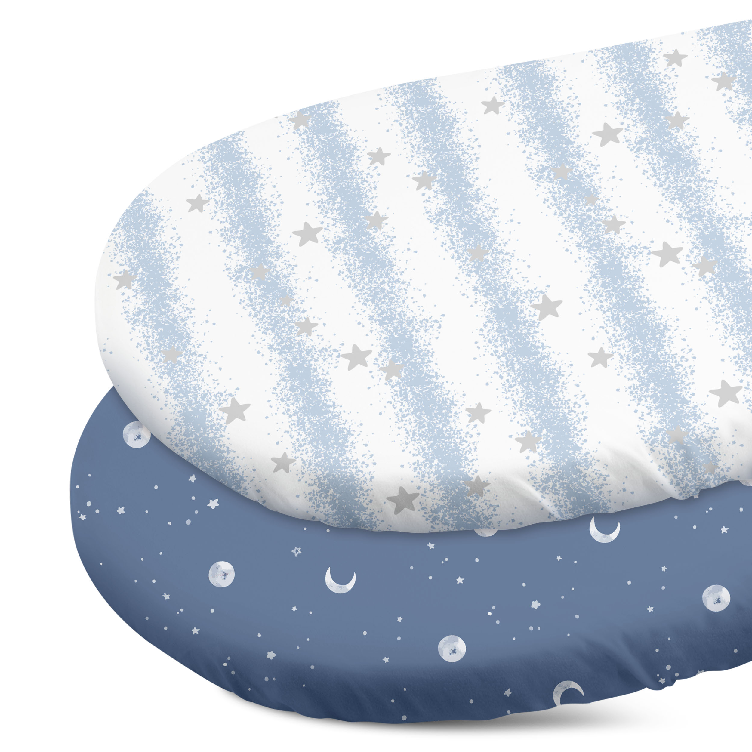 Star | Bassinet Sheets 2-Pack | 16*32''