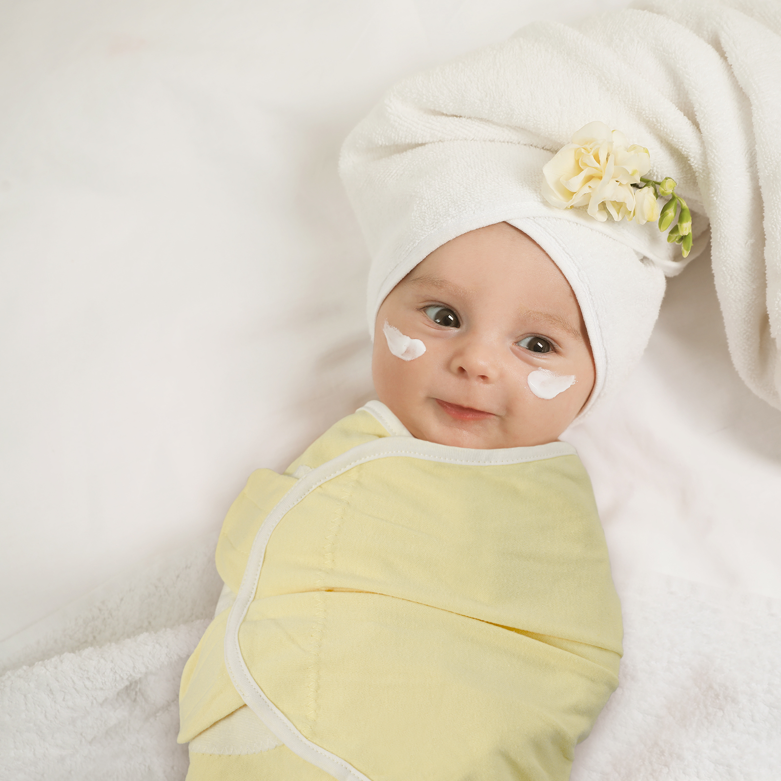 Peachy Pink | Gllquen Baby Swaddle 0-3 Months 3 Pack