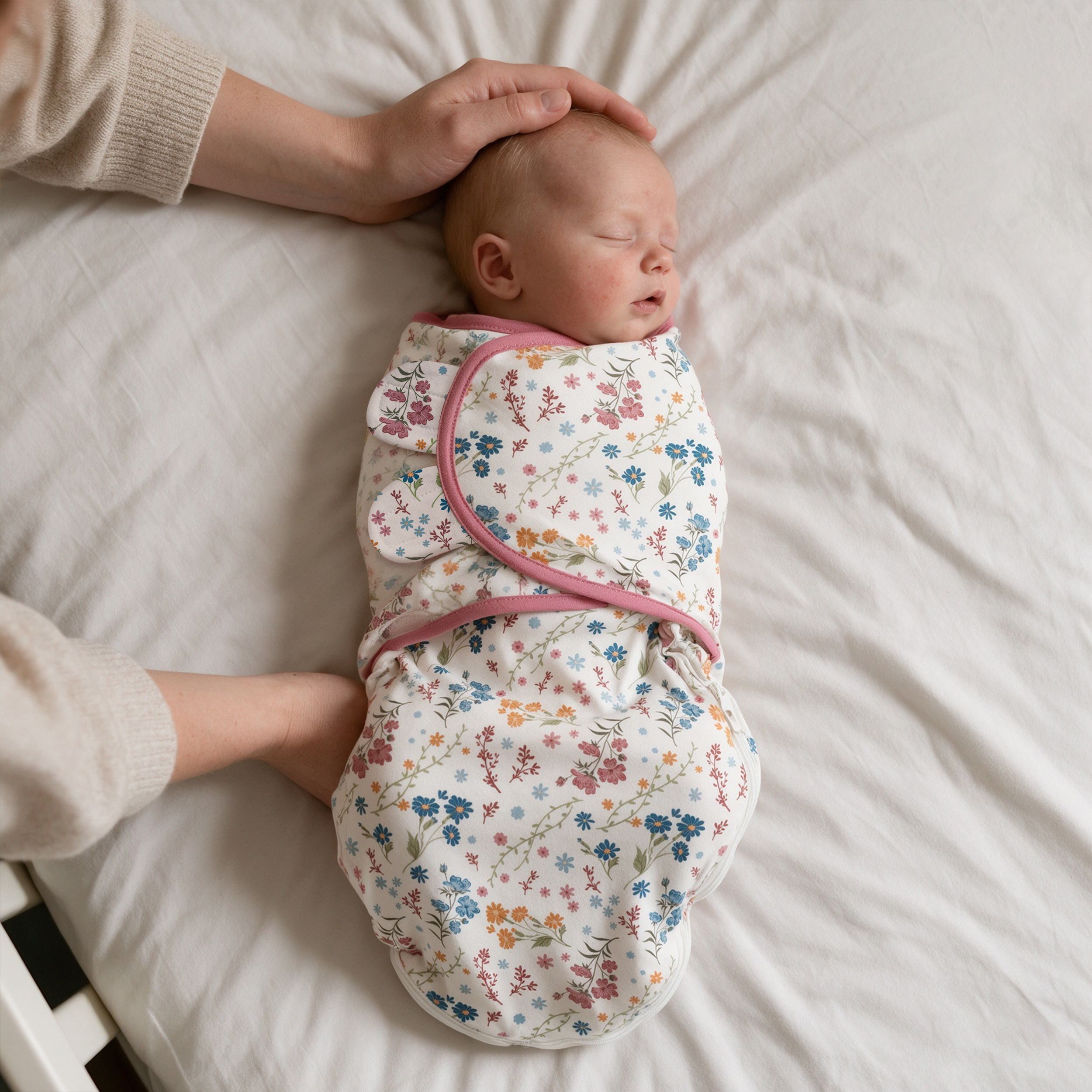 Pink Azure | Zipper Swaddle Wrap 2 Pack | 0-3 Months