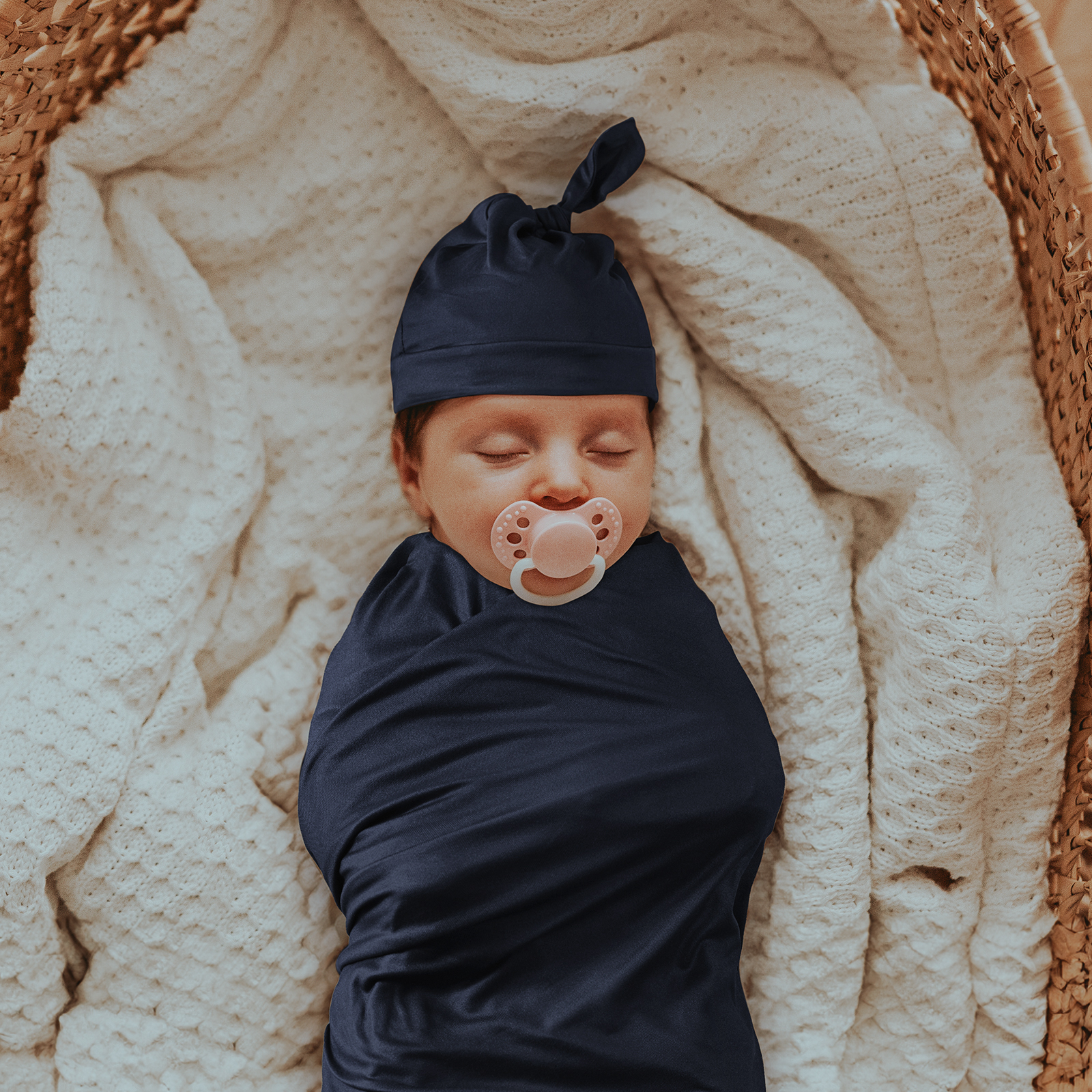 Navy swaddle set best sale