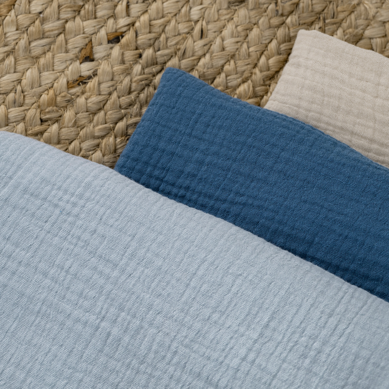 Muslin Swaddle Blankets 5-Pack, 23.5"x23.5" - Forest 