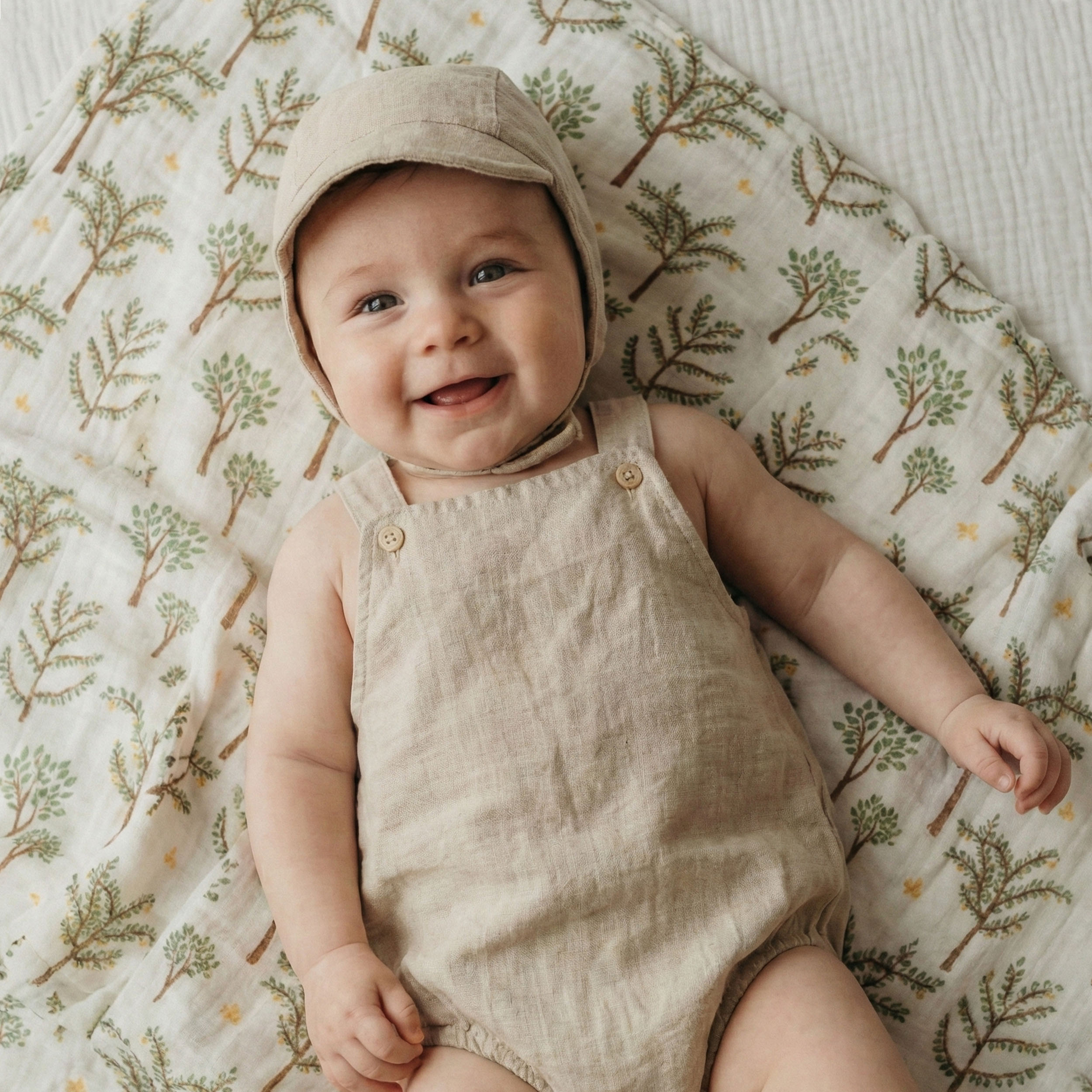 Muslin Swaddle Blankets 4-Pack | 31.5x43.3" | Sylvans