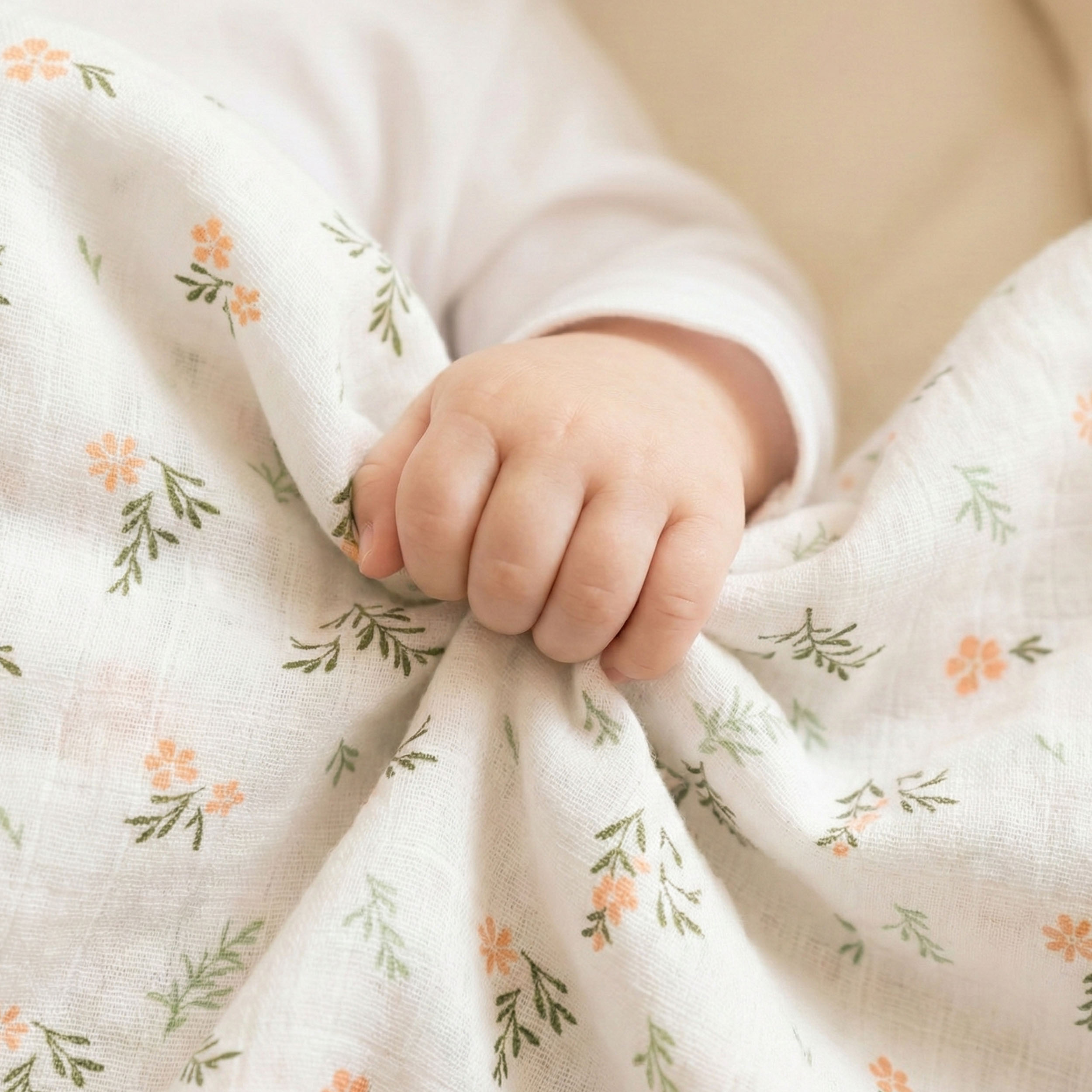 Muslin Swaddle Blankets 4-Pack | 31.5x43.3" | Sylvans