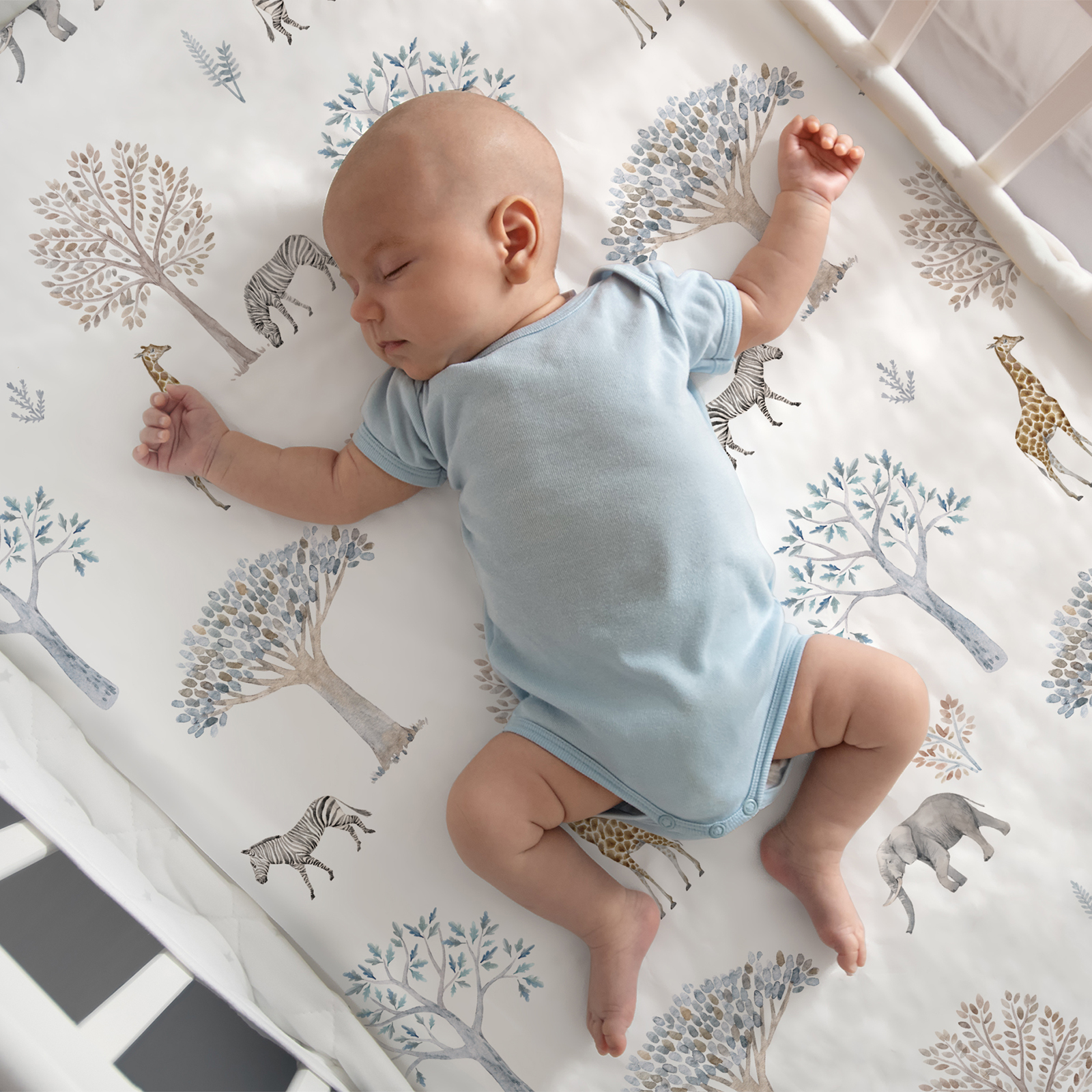 Jungle  | Bassinet Sheets 1-Pack | 140*70cm