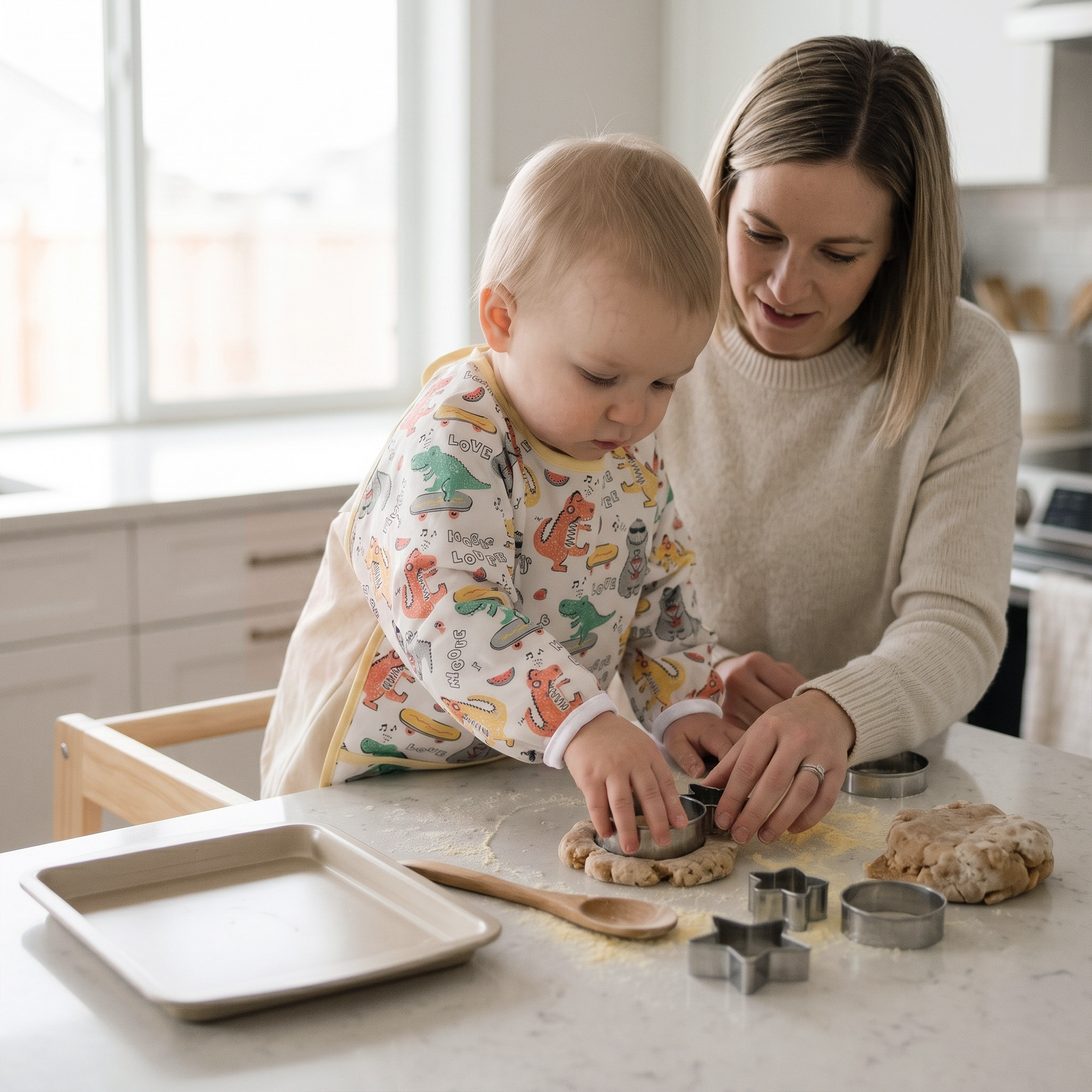 Beep & Woodland | Waterproof Smock Bibs 3 Pack | 6-24 Months