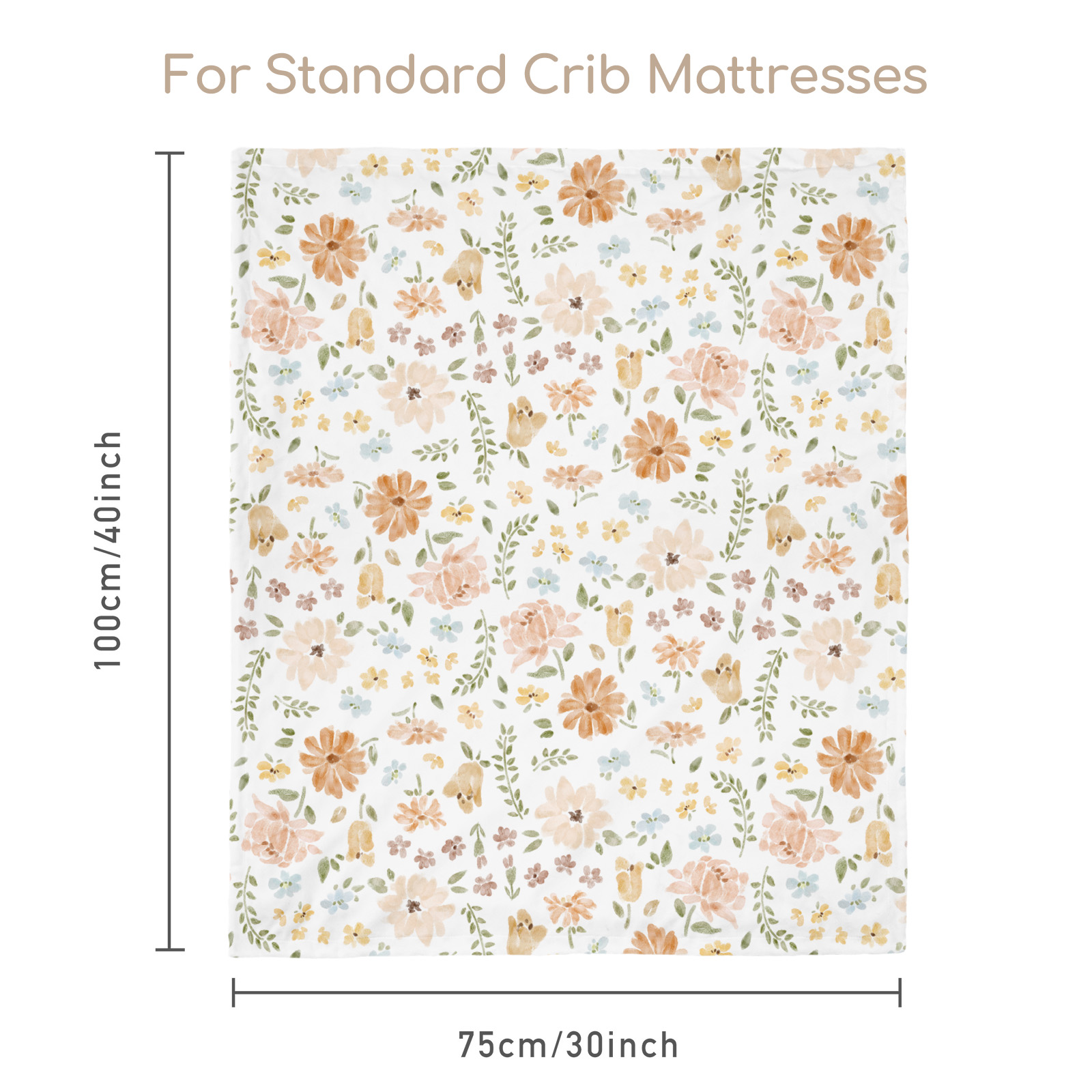 Pastoral Whispers | Fleece Plush Dot Blanket | 30''*40''