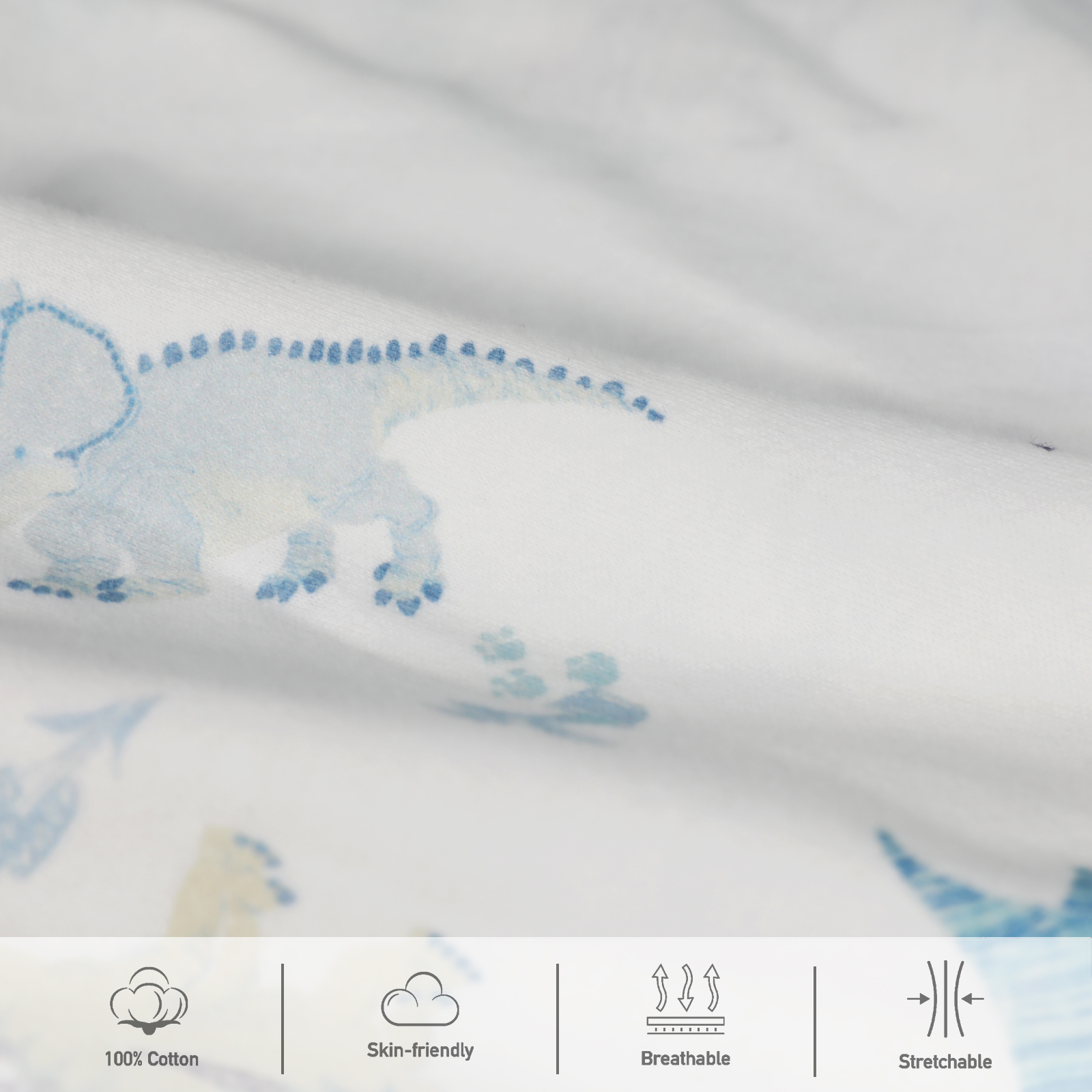 Tropical Dino | LyricHom baby Swaddle 0-3 Months 3 Pack