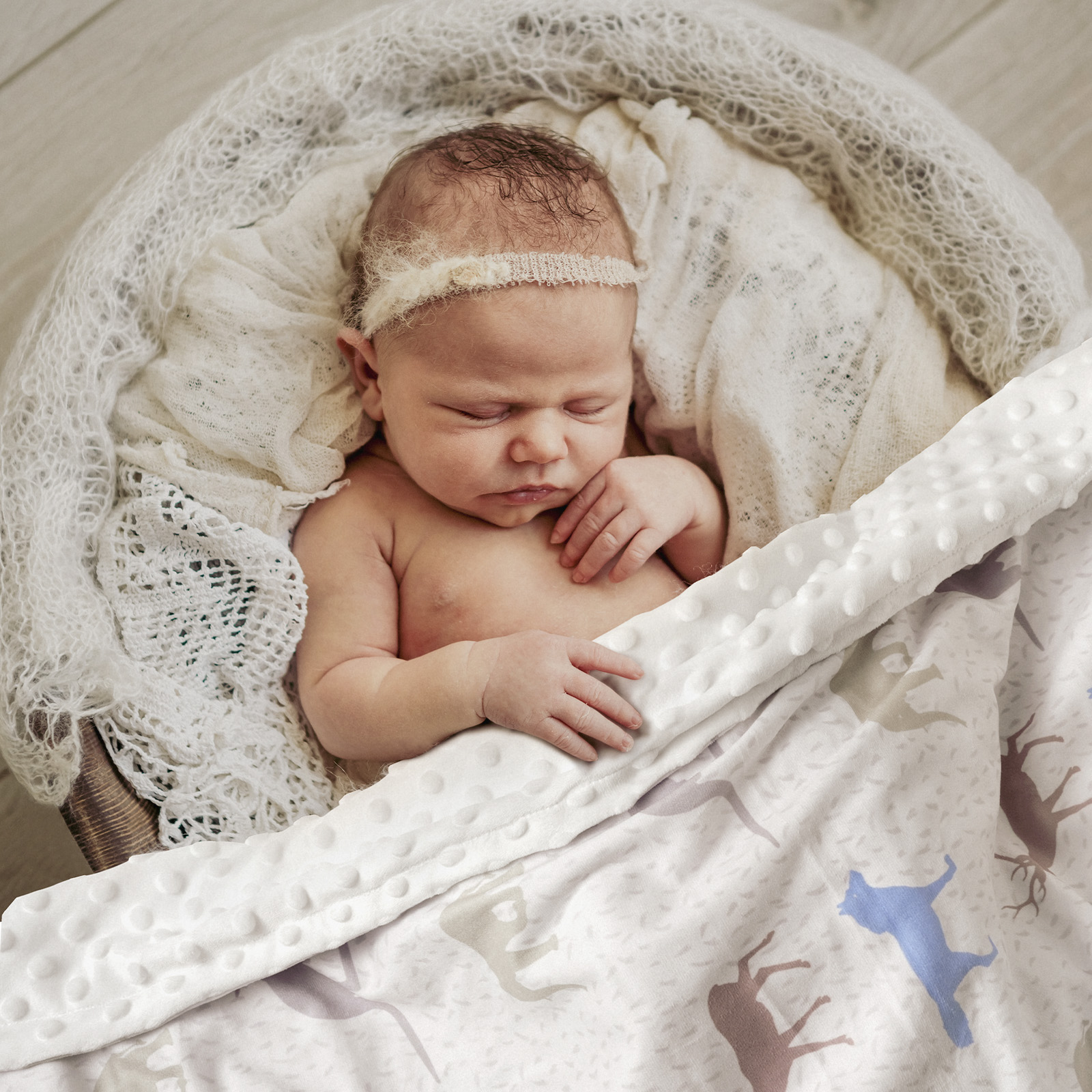 Kangaroos | Gllquen baby Fleece Plush Dot Blanket | 30''*40''