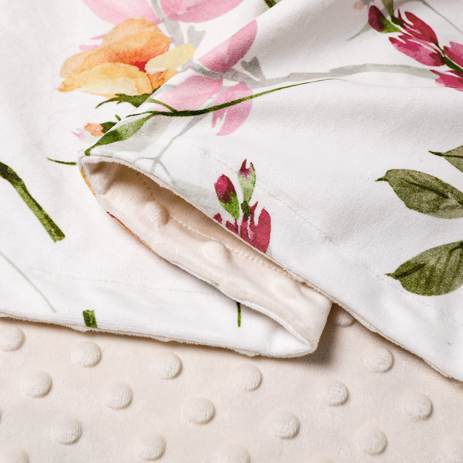 Florid | Gllquen baby Fleece Plush Dot Blanket | 30''*40''