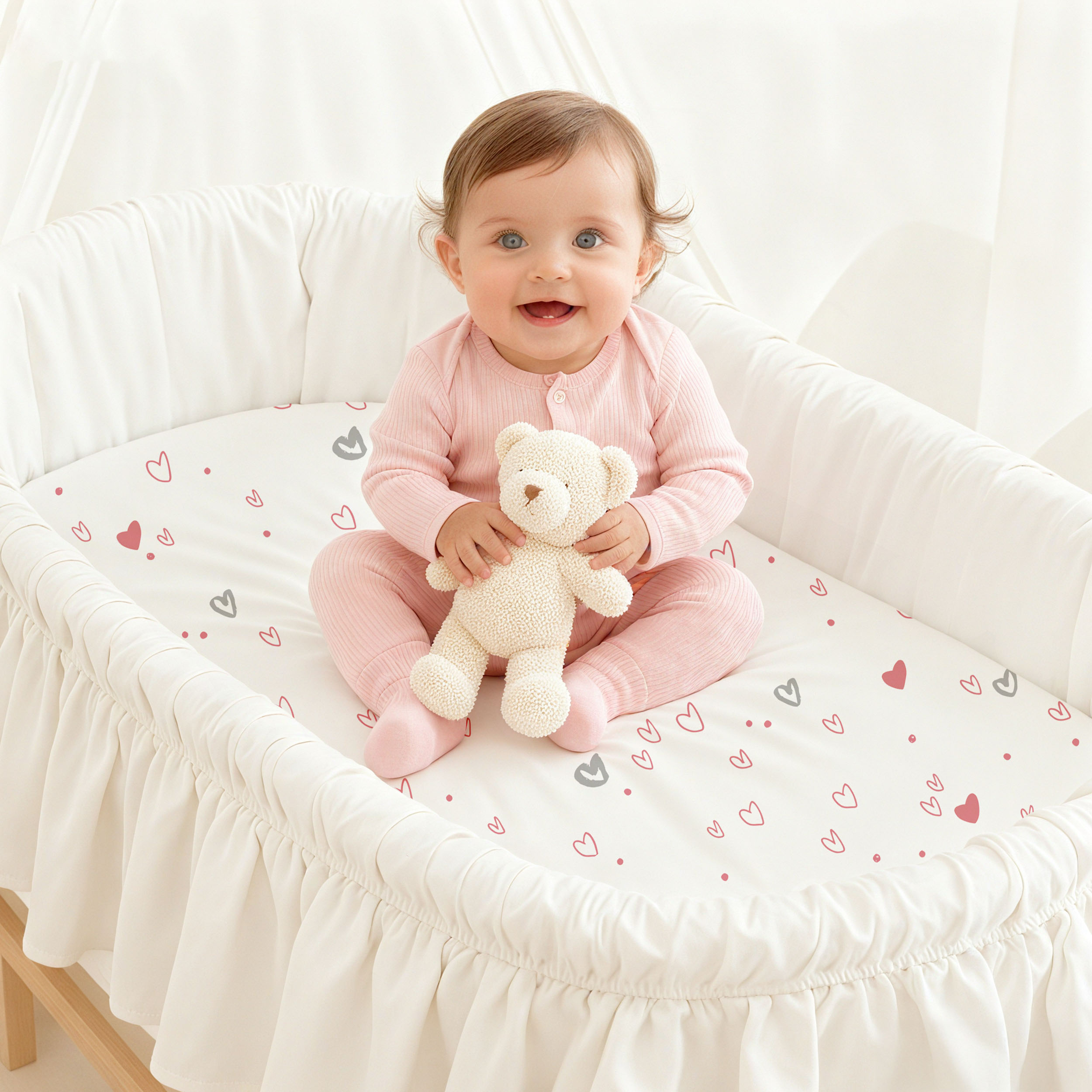 Cosmic Cutie | Bassinet Sheets 3-Pack | 17*33''
