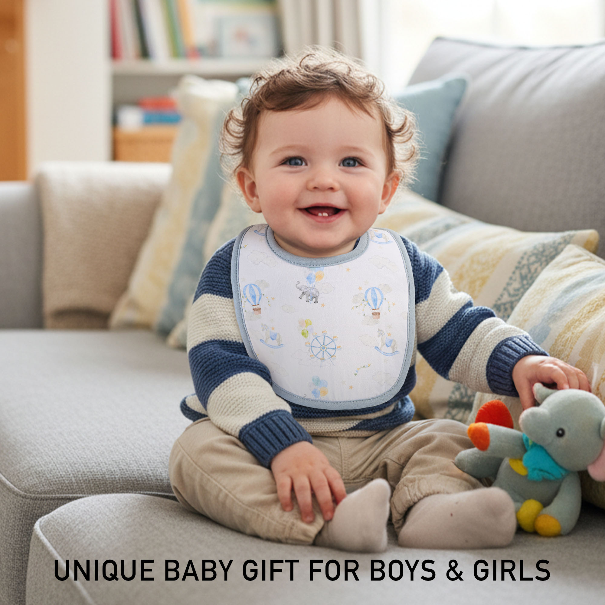 Fantasyland | Organic Cotton Bandana Bibs 10 Pack | 0-36 Months