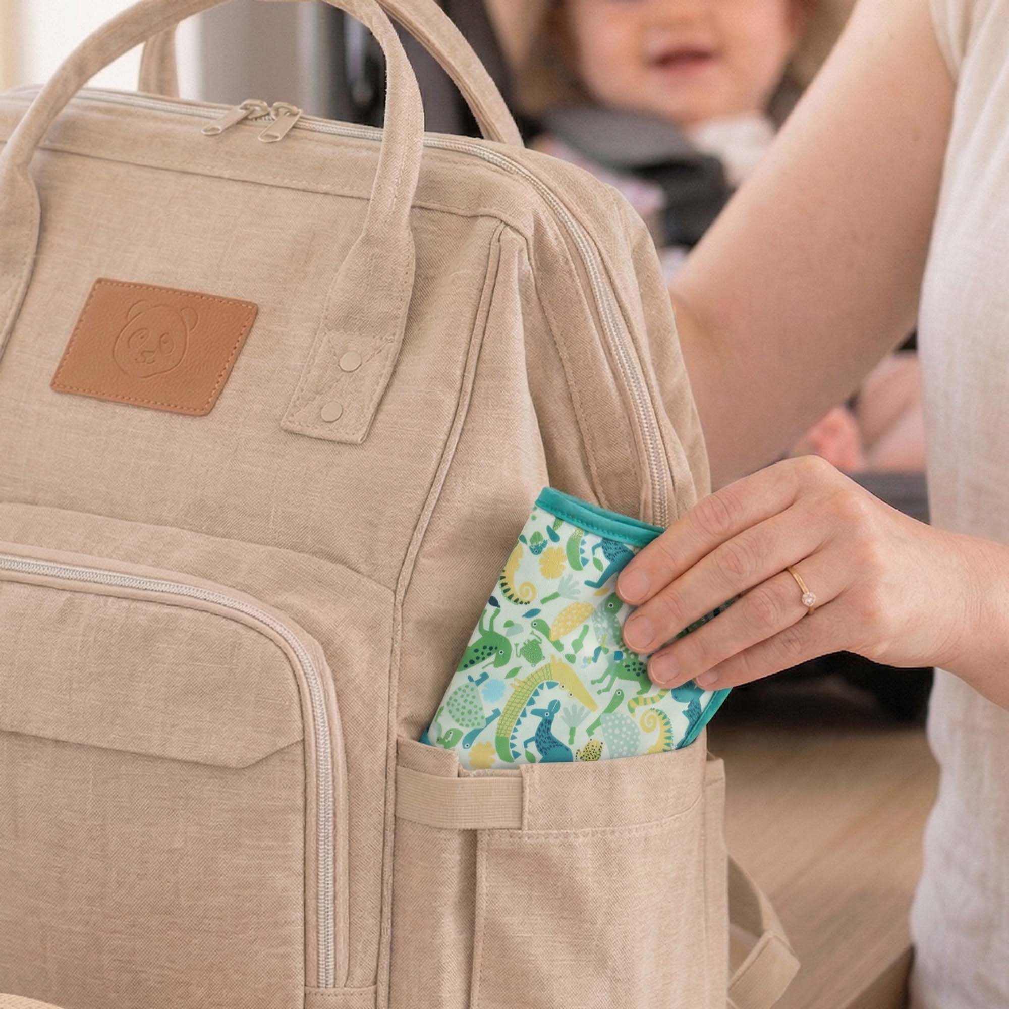 Nature Magic | Gllquen baby Waterproof Bibs 3 Pack | 3-24 Months