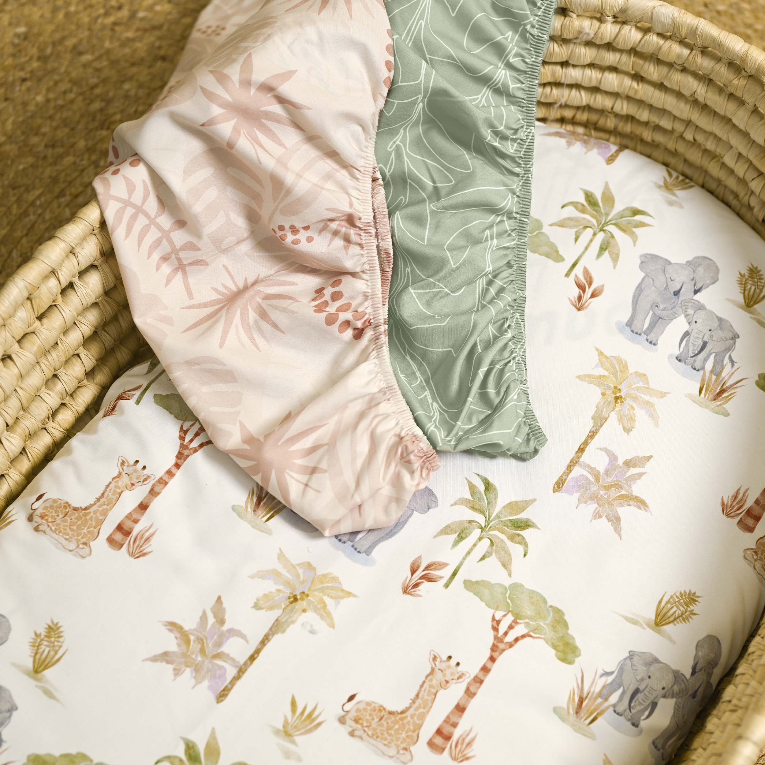 Realm of Kinship | Bassinet Sheets 3-Pack | 17*33''