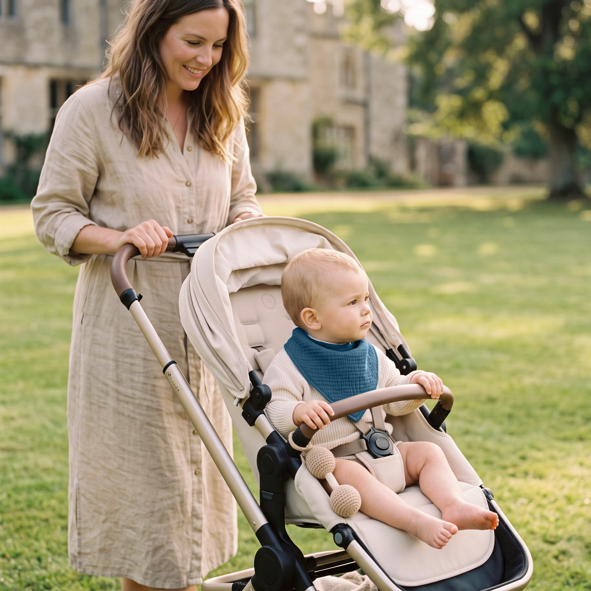 Warm Ember Glow | Soft & Absorbent Muslin Bandana Bibs 10 Pack