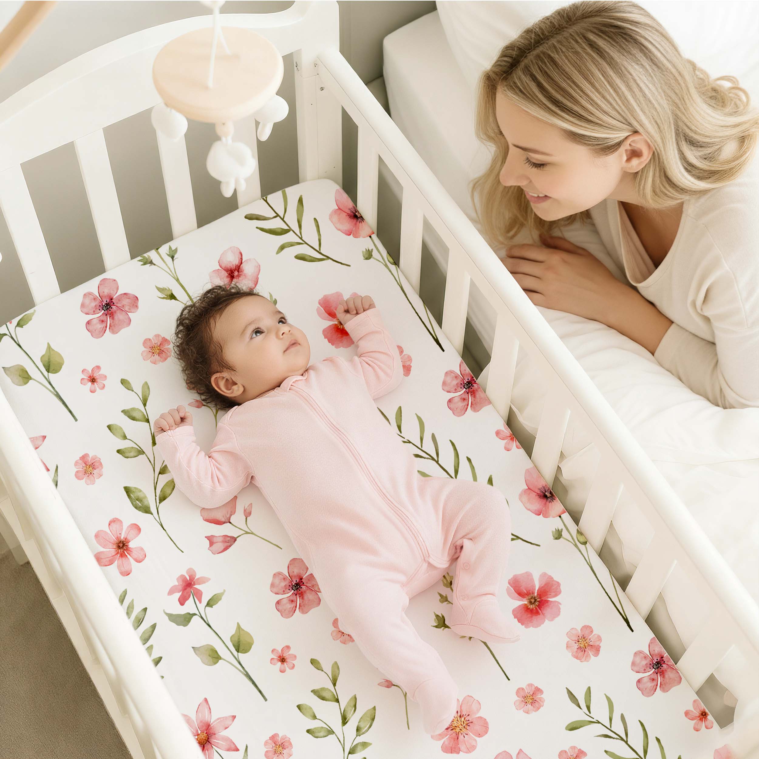 Flowering | Bassinet Sheets 3-Pack | 33*20''
