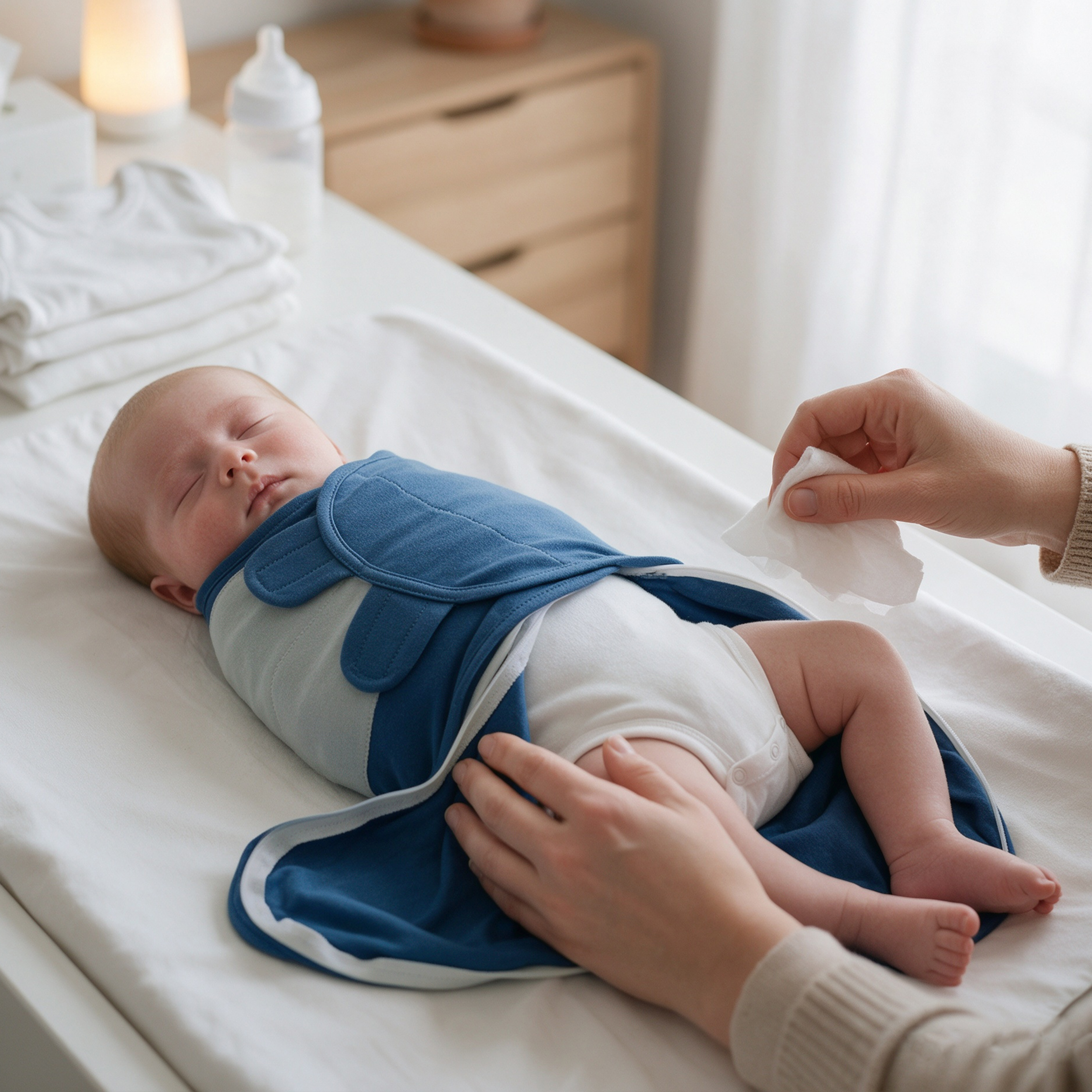 Dinosaur Blues Night | Zipper Swaddle Wrap 2 Pack | 0-3 Months