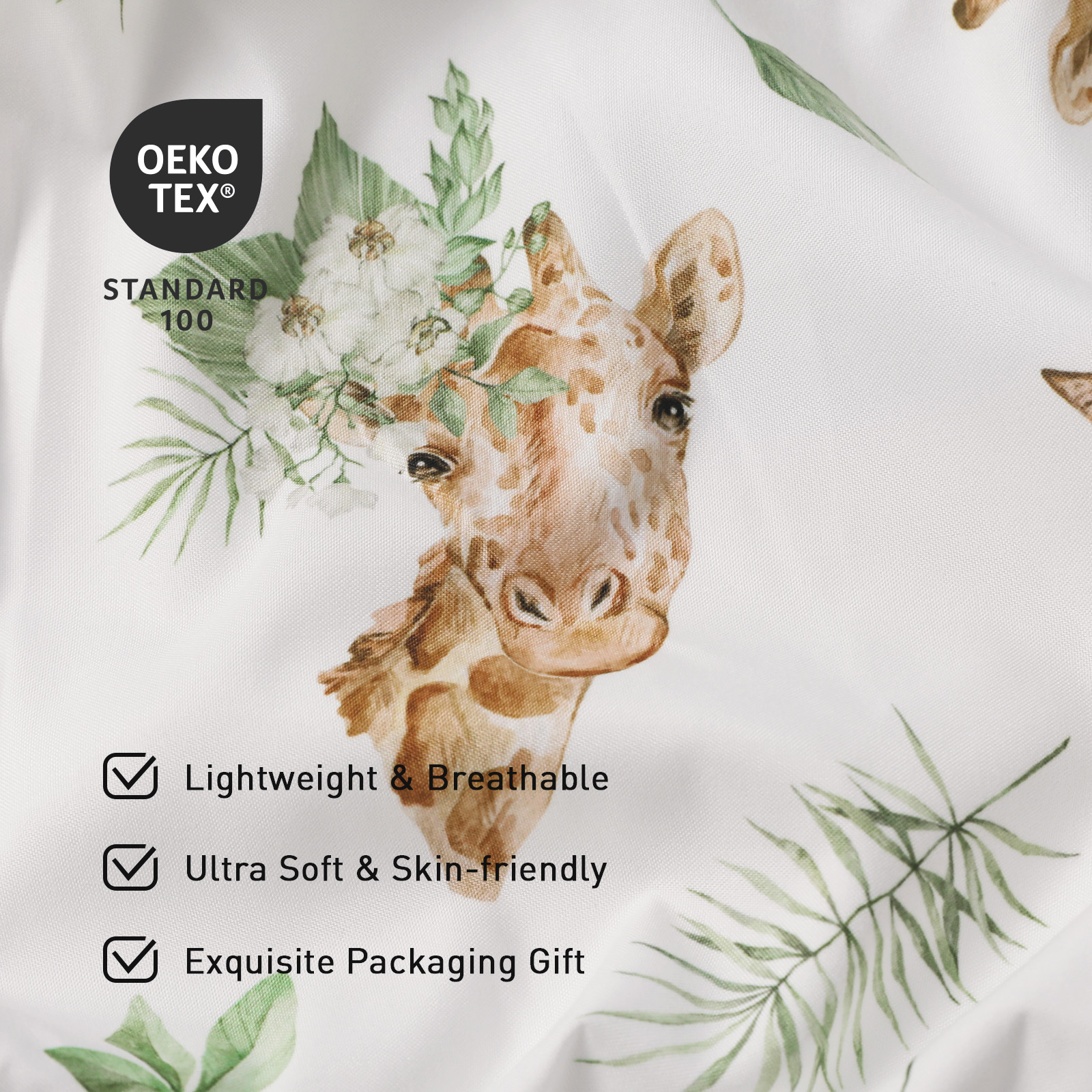 Giraffe | Fitted Sheets 2-Pack