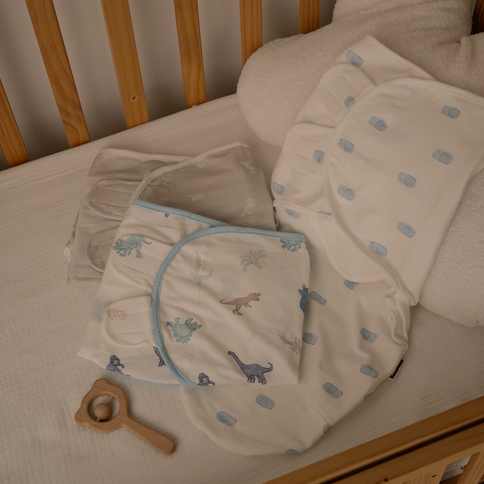 Dinosaur Land | Gllquen baby Swaddle 0-3 Months 3 Pack