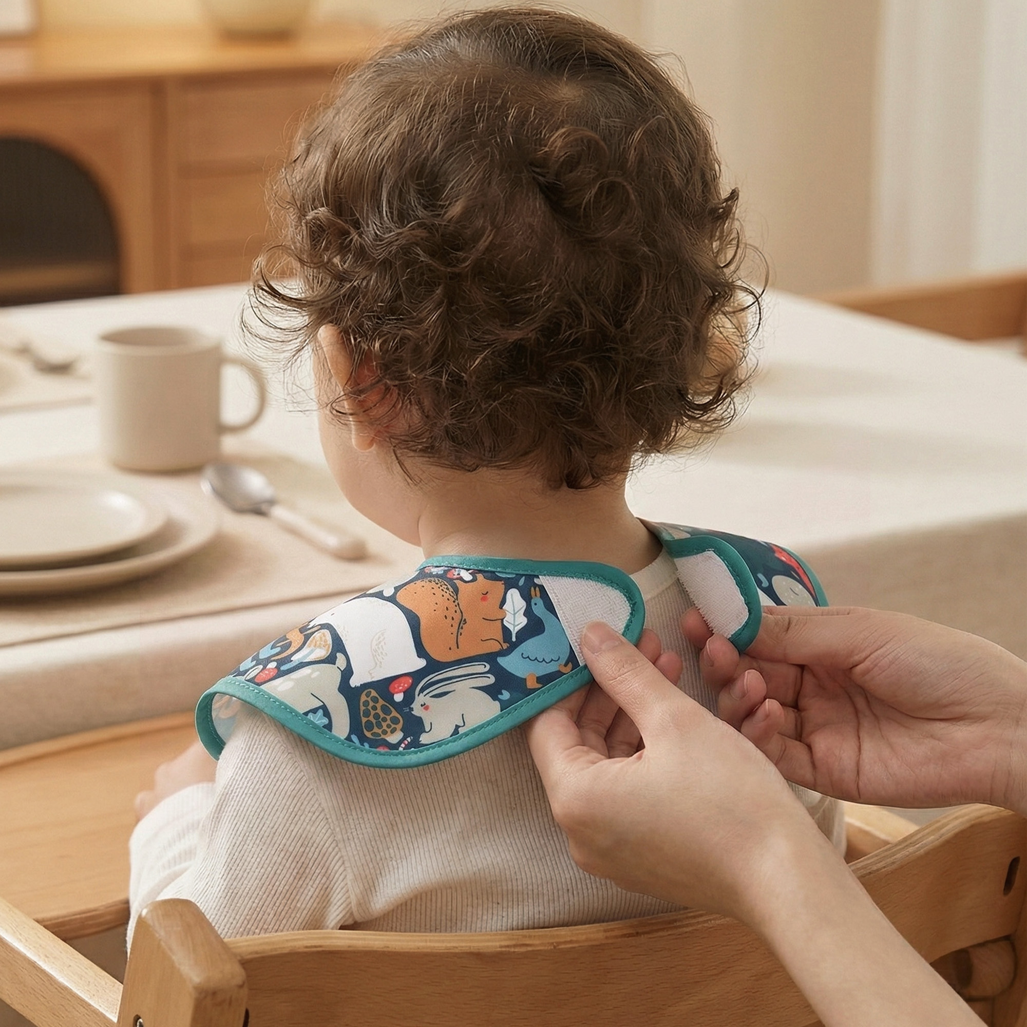 Nature Magic | Gllquen baby Waterproof Bibs 3 Pack | 3-24 Months