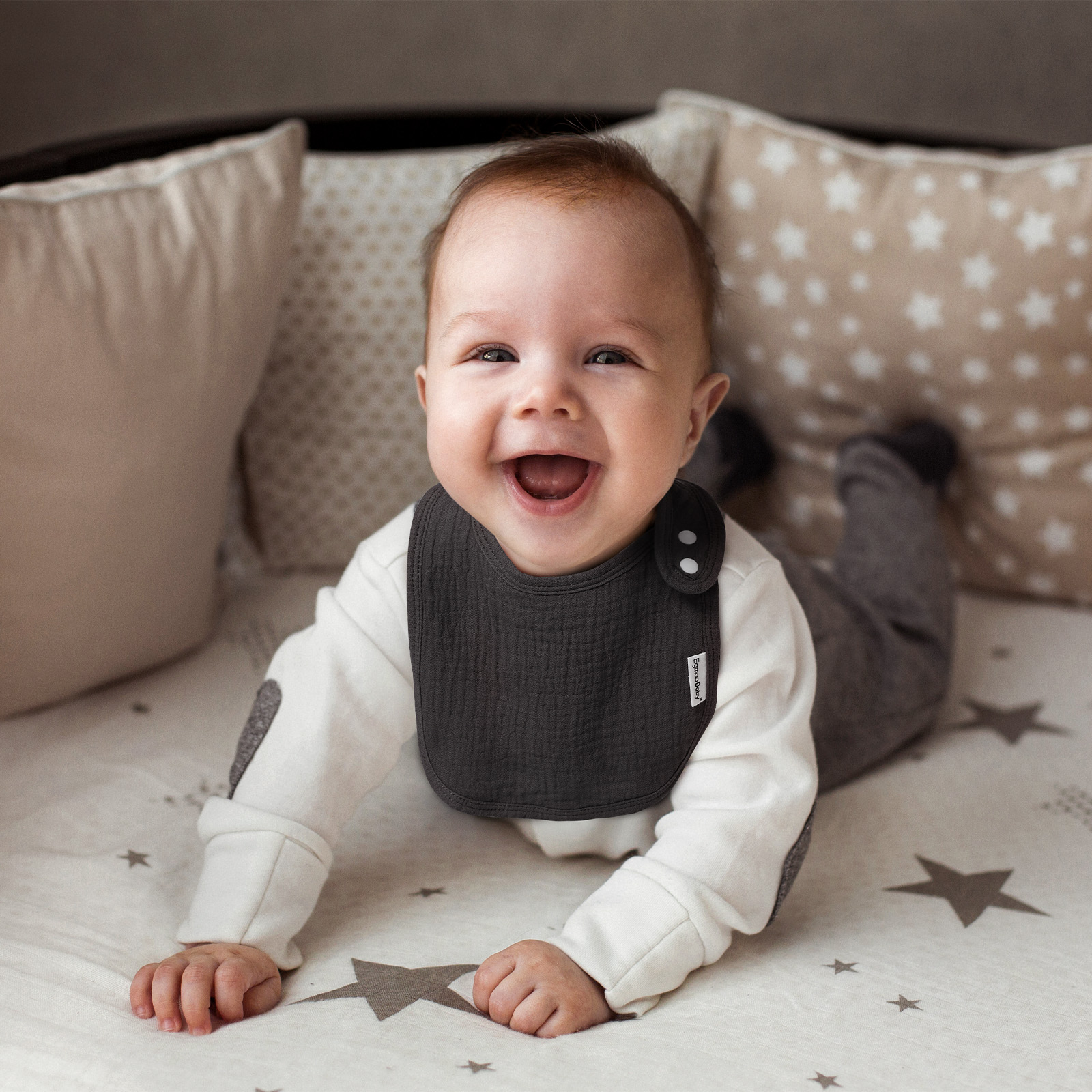 Haze | Organic Cotton Bandana Bibs 5 Pack | 0-36 months