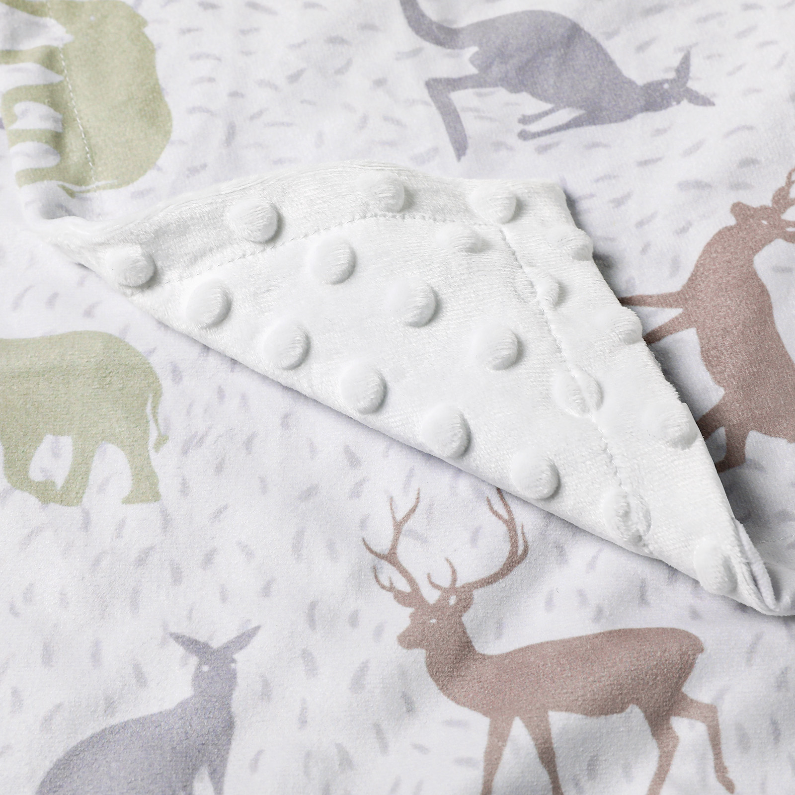 Kangaroos | Gllquen baby Fleece Plush Dot Blanket | 30''*40''