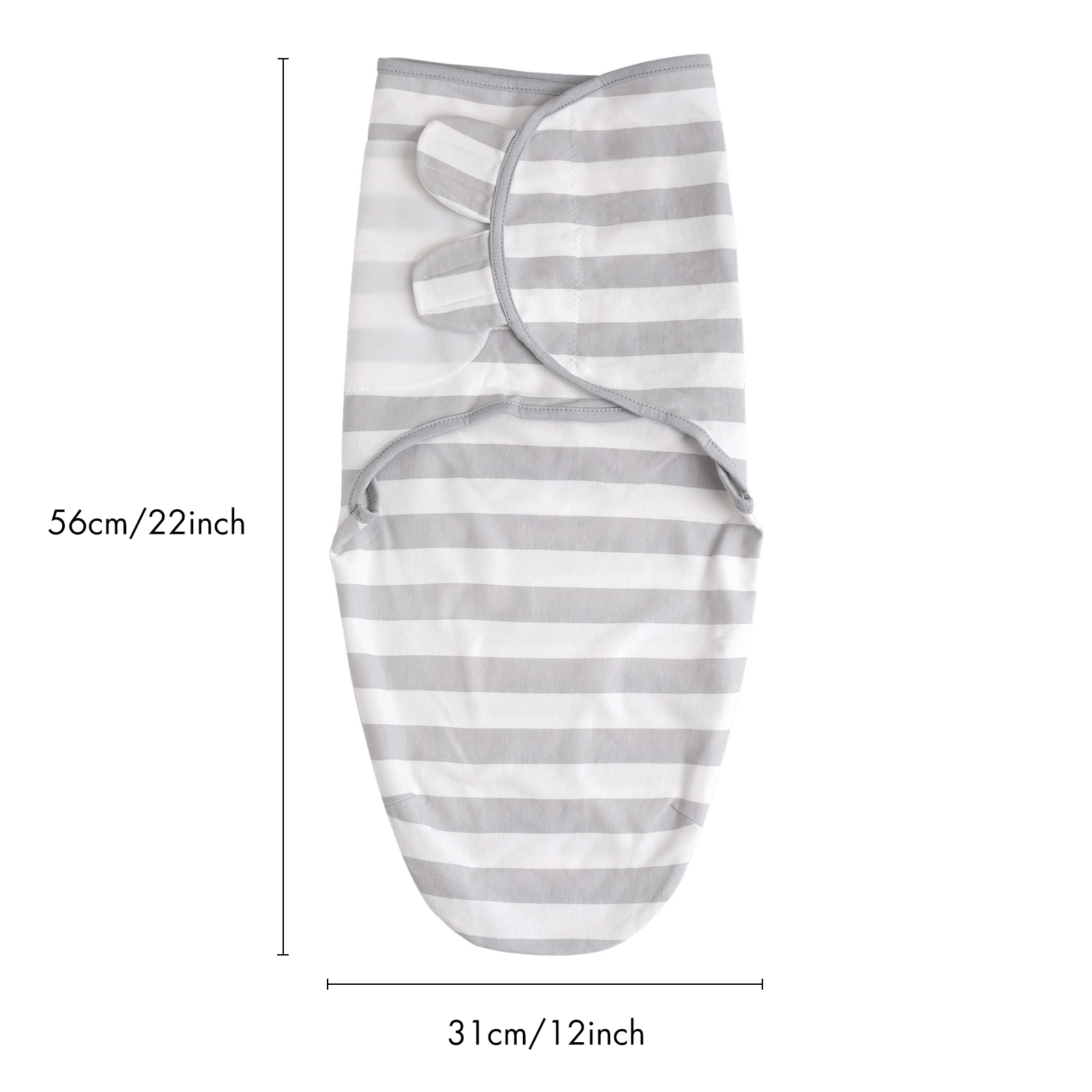 Stripe | Soarwg Baby Swaddle 0-3 Months 2-Pack