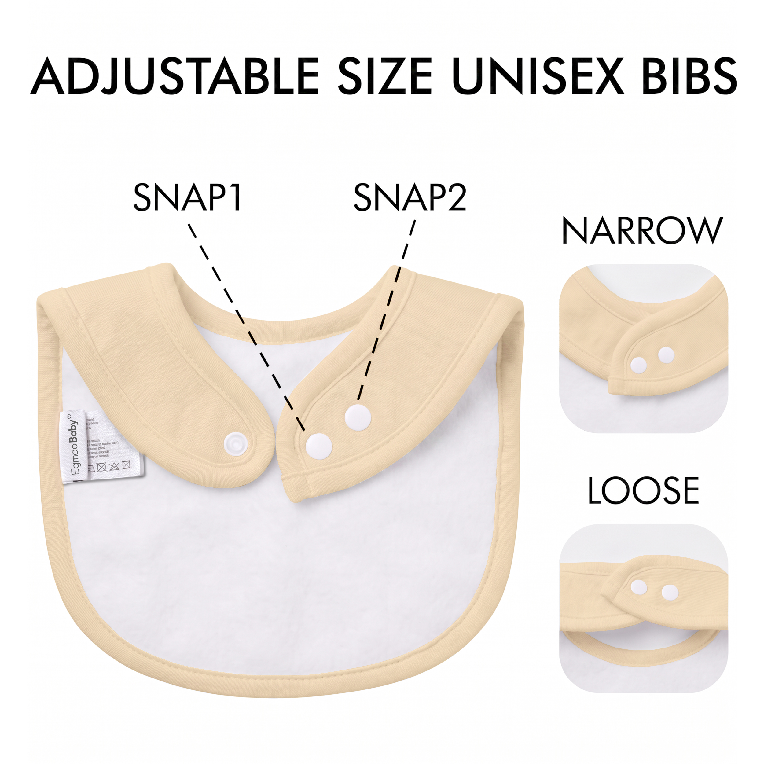 Farm Sky Tales  | Organic Cotton Bandana Bibs 10 Pack | 0-36 Months