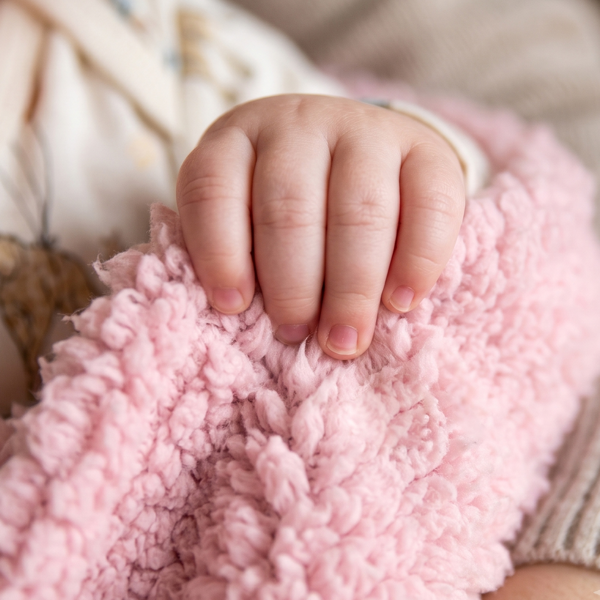 Pink Safari Party | plush baby blanket | 30''*36''