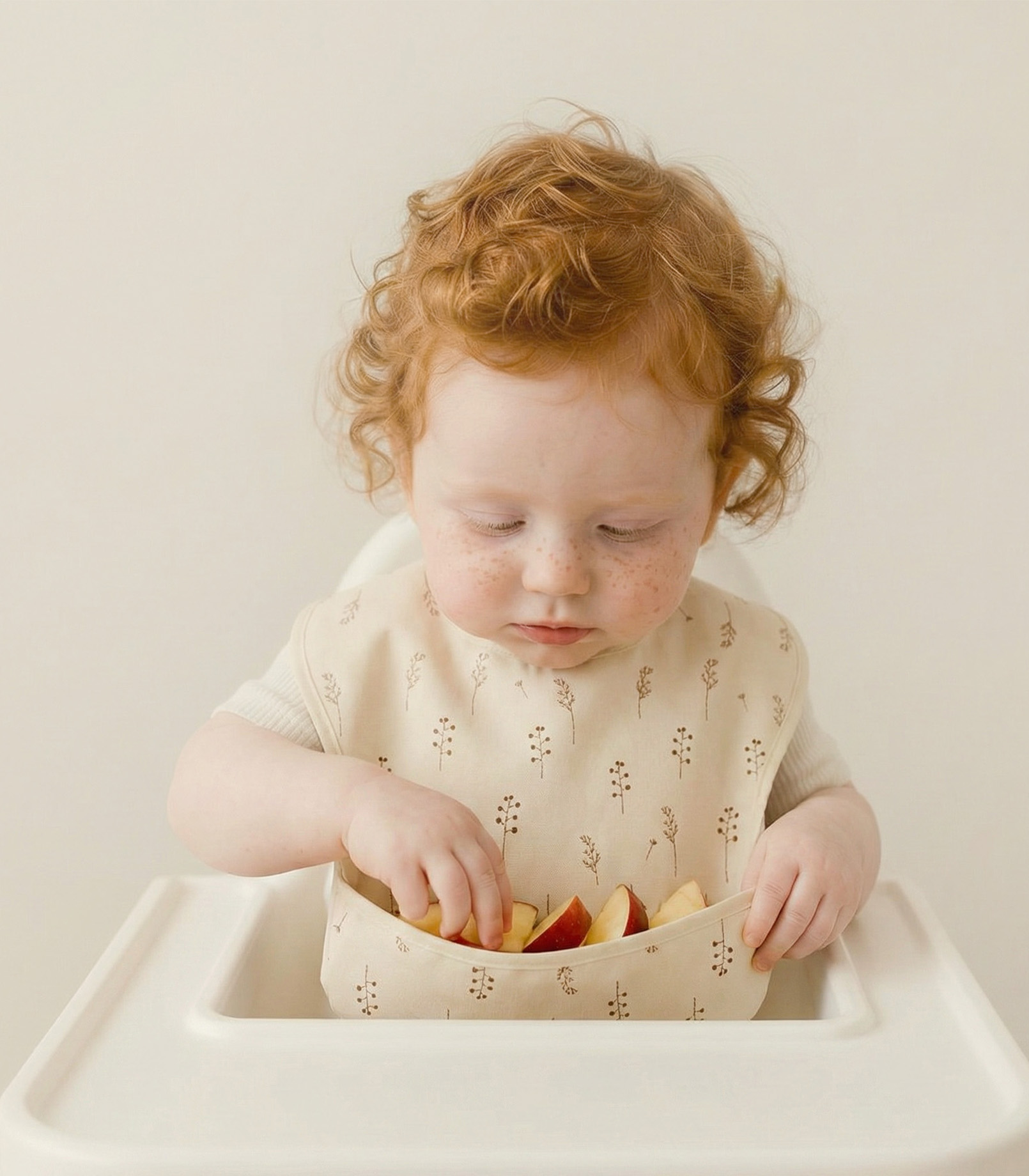 Vintage Flowers | Gllquen baby Waterproof Bibs 3 Pack | 3-24 Months