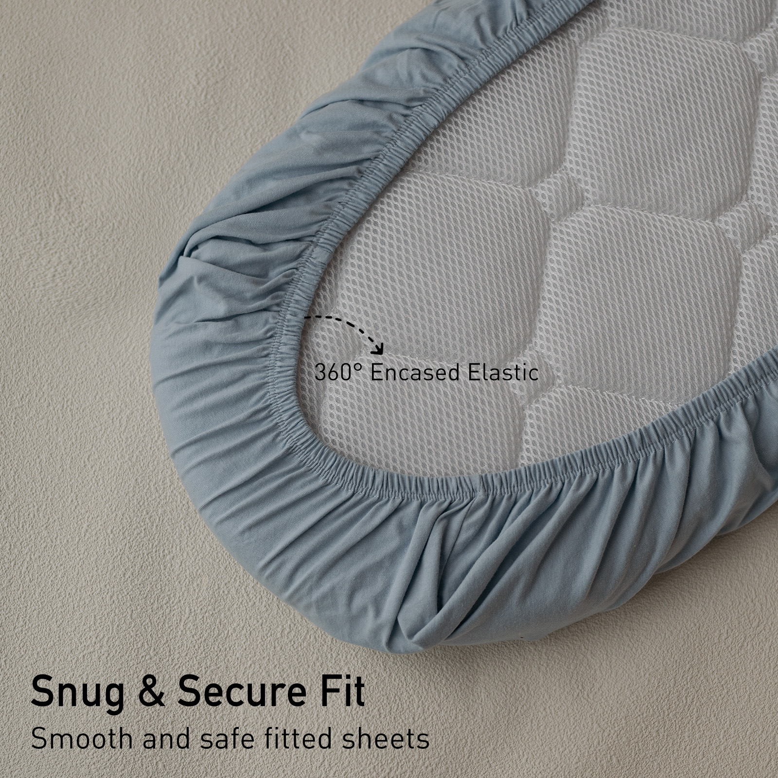 Elephant Land | Baby Bassinet Sheet 2-Pack | 33''*17''