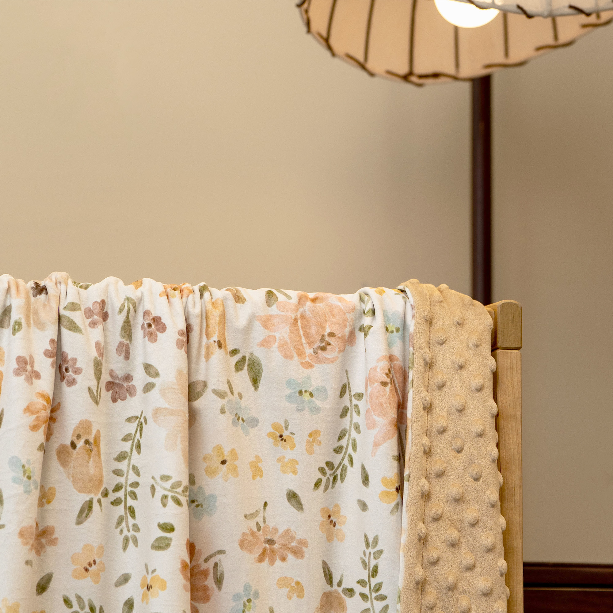 Pastoral Whispers | Fleece Plush Dot Blanket | 30''*40''