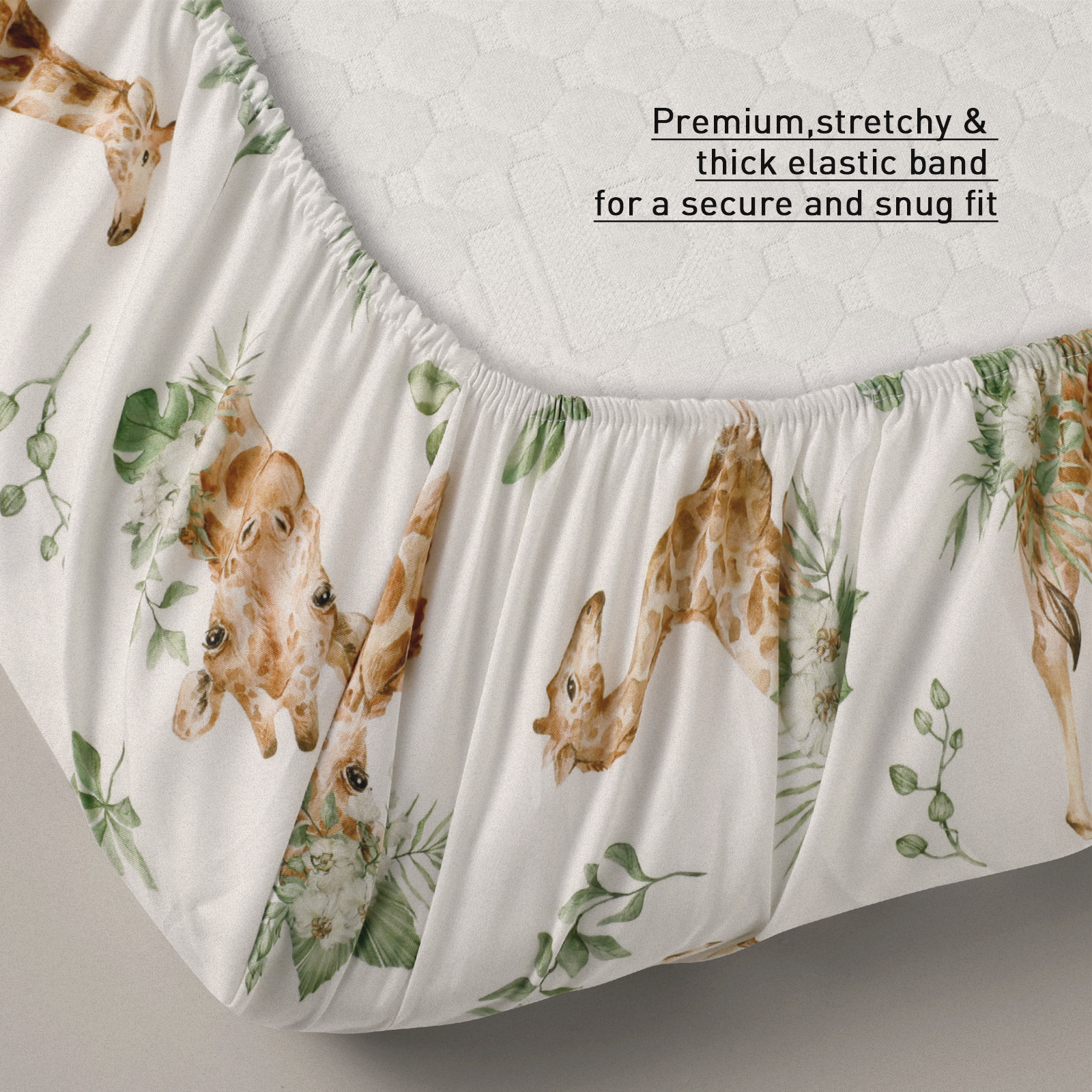 Giraffe | Fitted Sheets 2-Pack