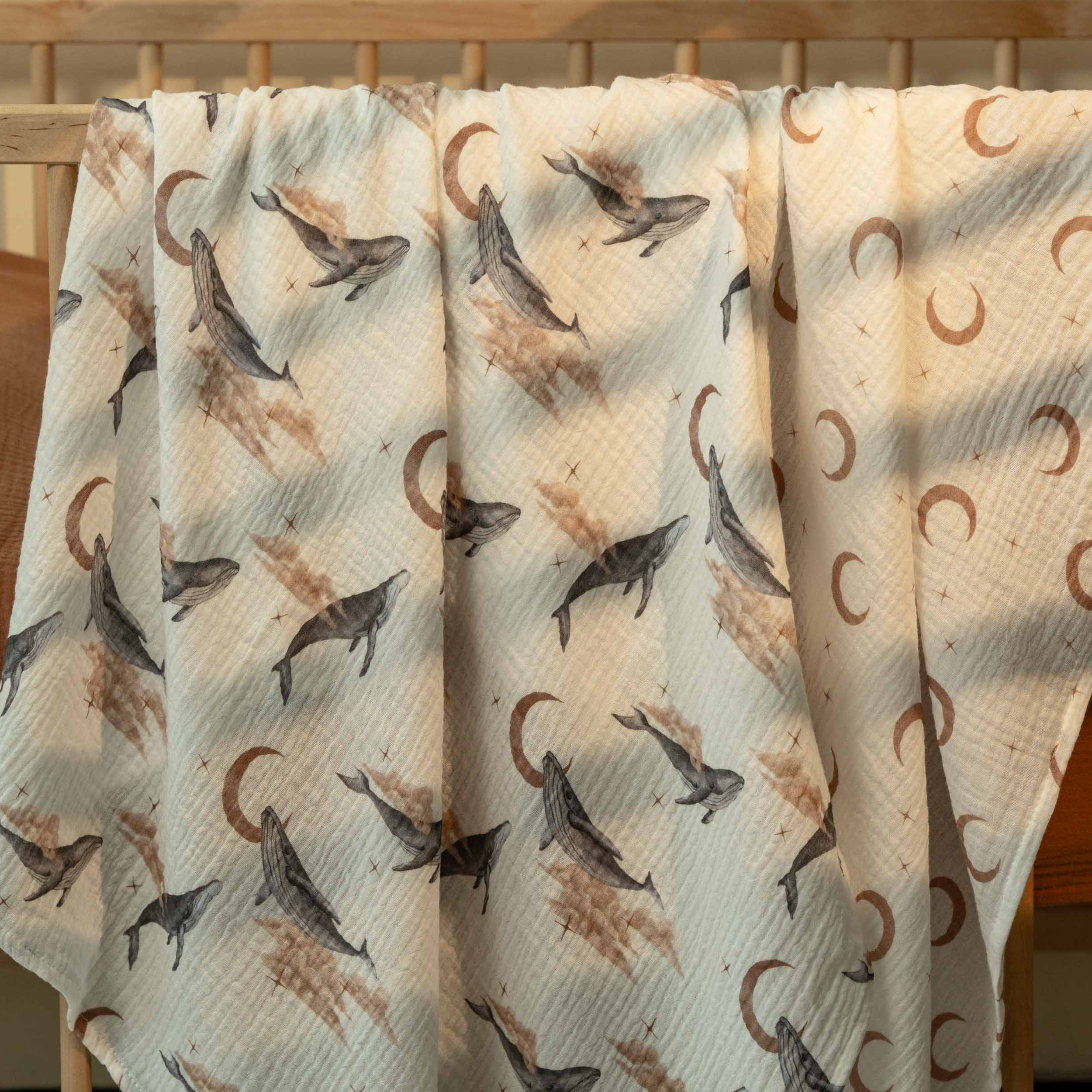 Muslin Swaddle Blankets 3-Pack | 38"x40" | Nebula Drifter