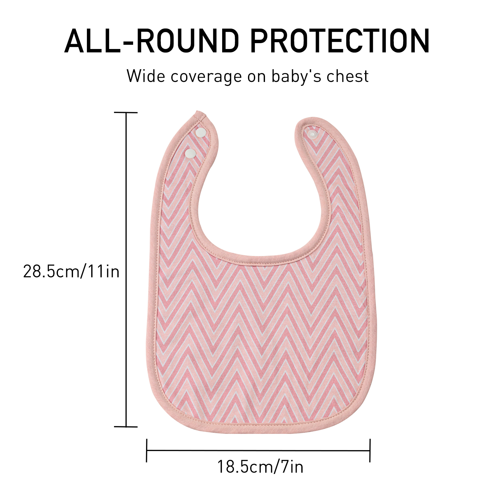 Scent of Spring | Organic Cotton Bandana Bibs 10 Pack | 0-36 Months