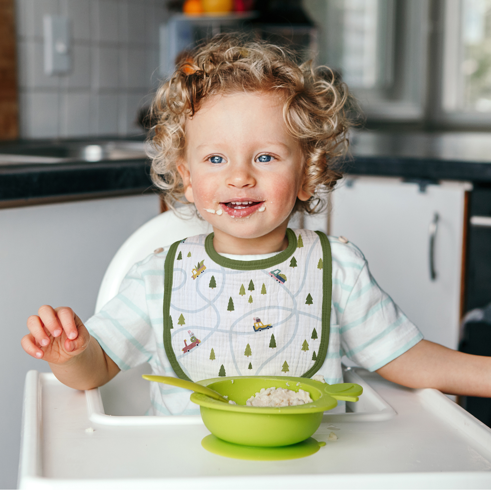 Spring Trip | baby muslin bibs 8 pack | 0-36 months