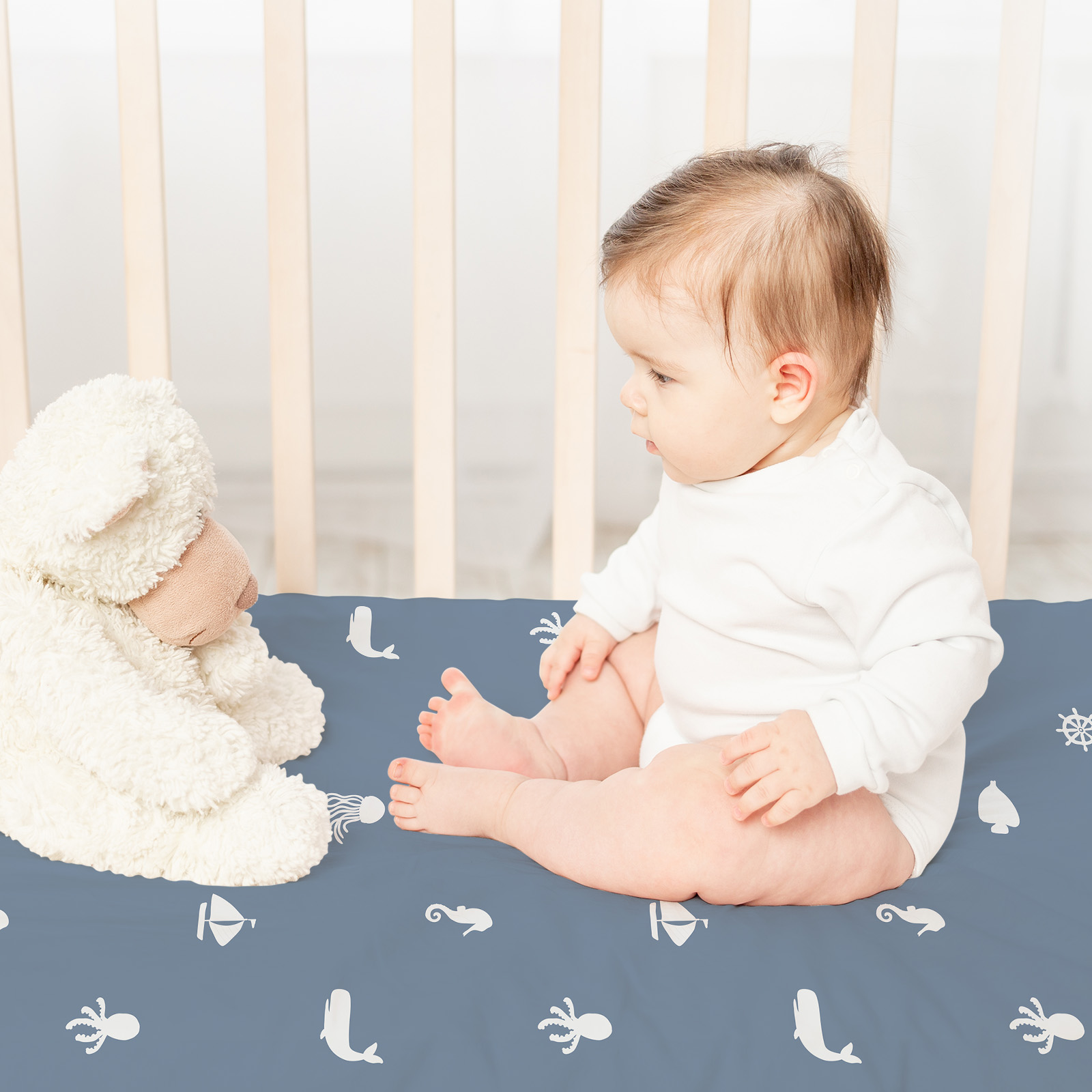 Ocean Sailor | Fitted Sheets 3-Pack