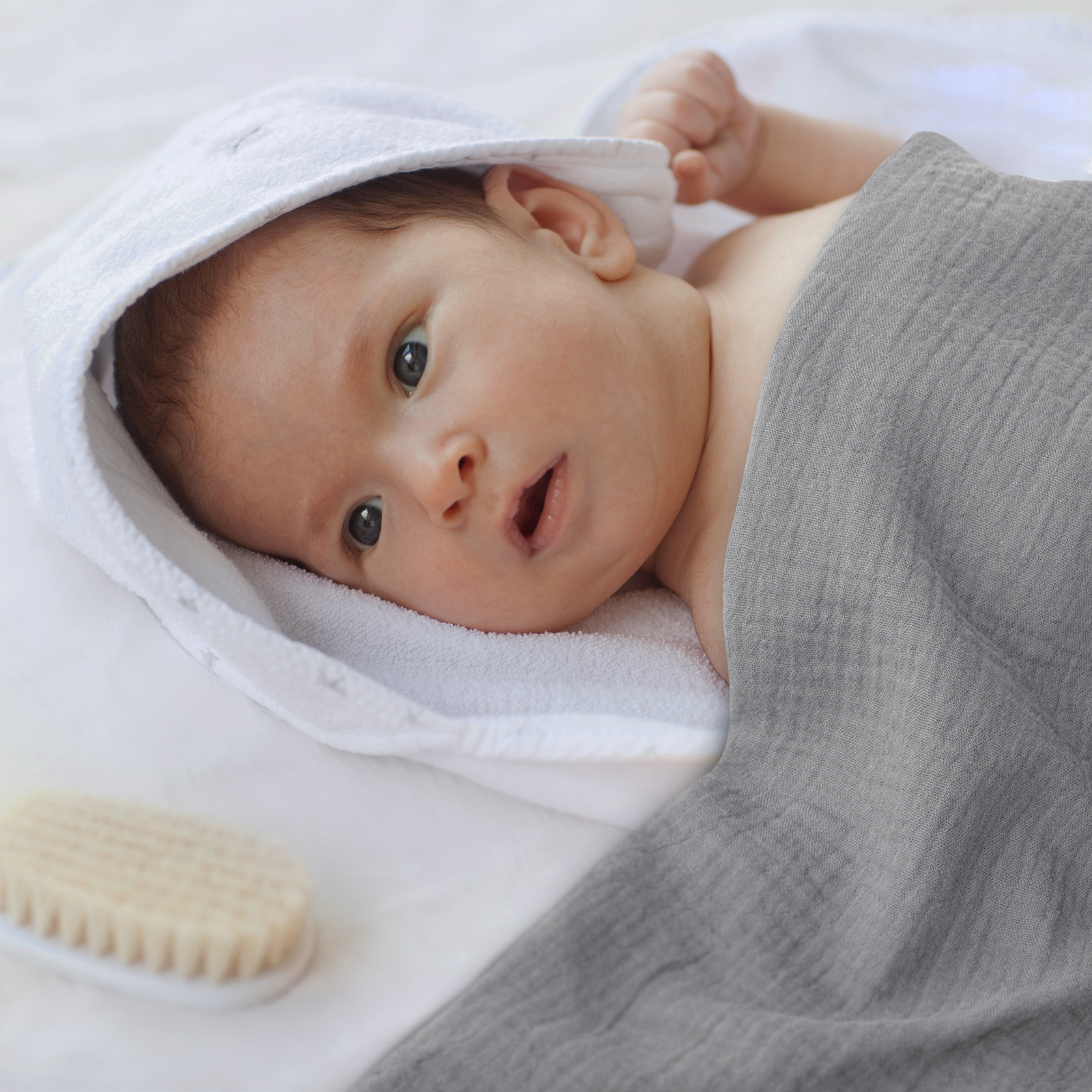 Muslin Swaddle Blankets 5-Pack, 23.5"x23.5" - Carols