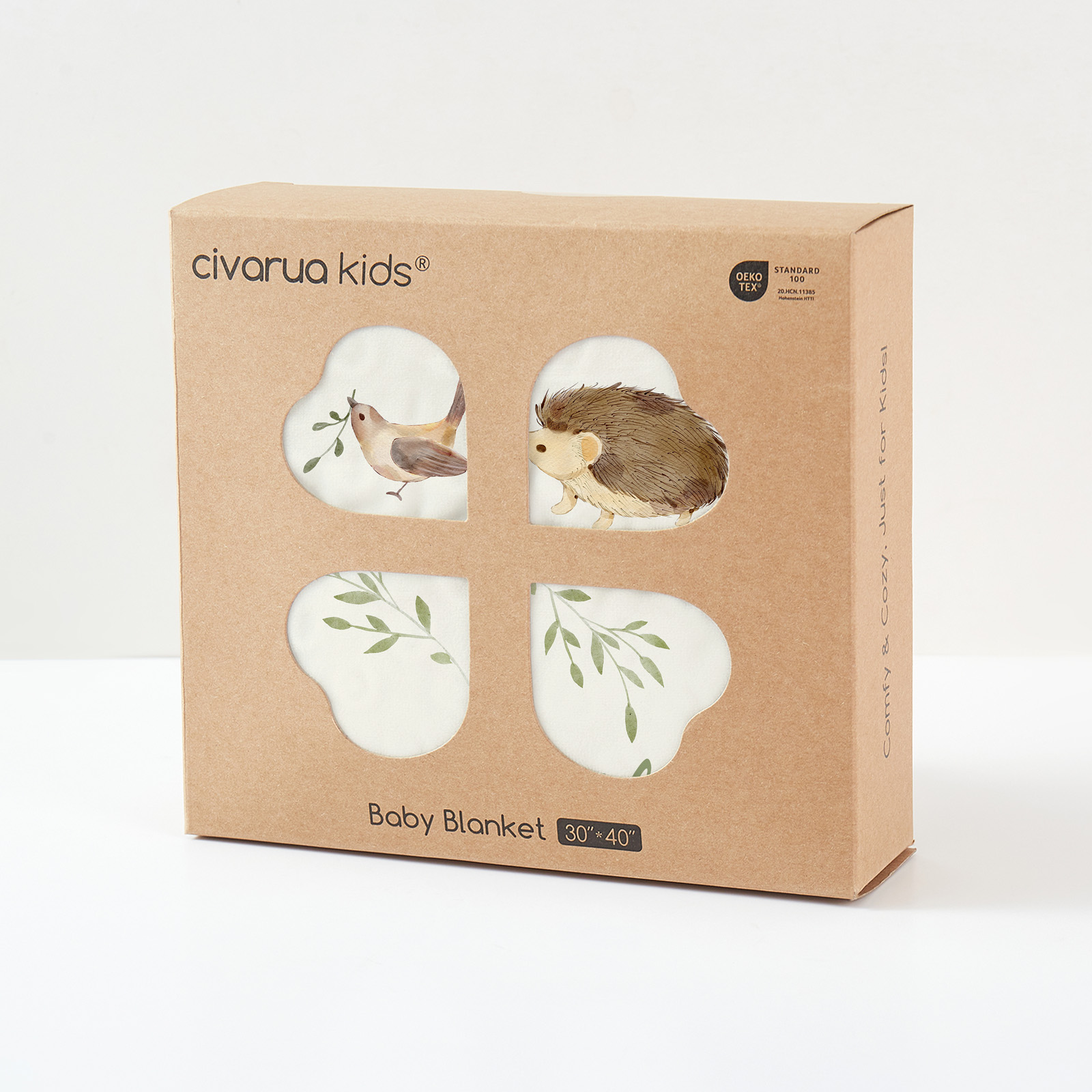 Animal World | Fleece Plush Dot Blanket | 30''*40''